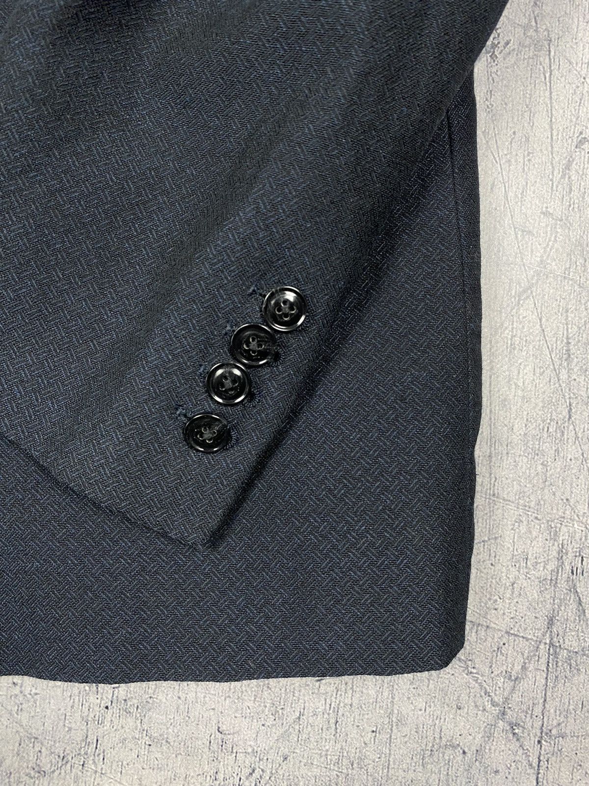 Dries Van Noten Vintage Dries Van Noten Wool Cotton Classic Designer Blazer Size 42R - 6 Thumbnail
