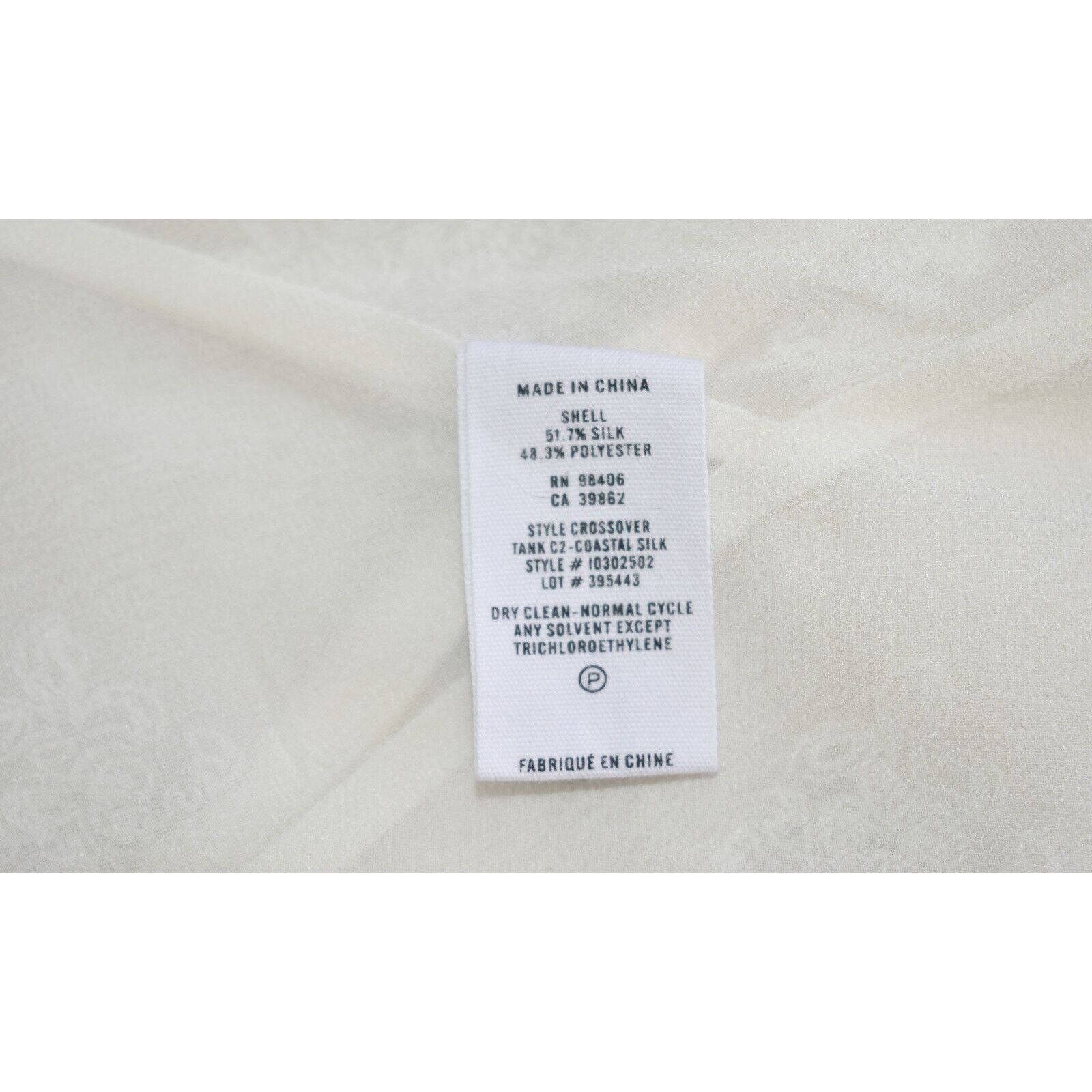Theory NWT THEORY Coastal Georgette Crossover Camisole Top S $275 Size S / US 4 / IT 40 - 4 Thumbnail