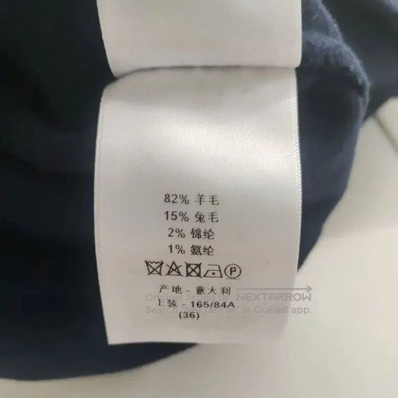 Dior Dior Women's Wool Jacket in Navy Blue . Size M / US 6-8 / IT 42-44 - 4 Thumbnail