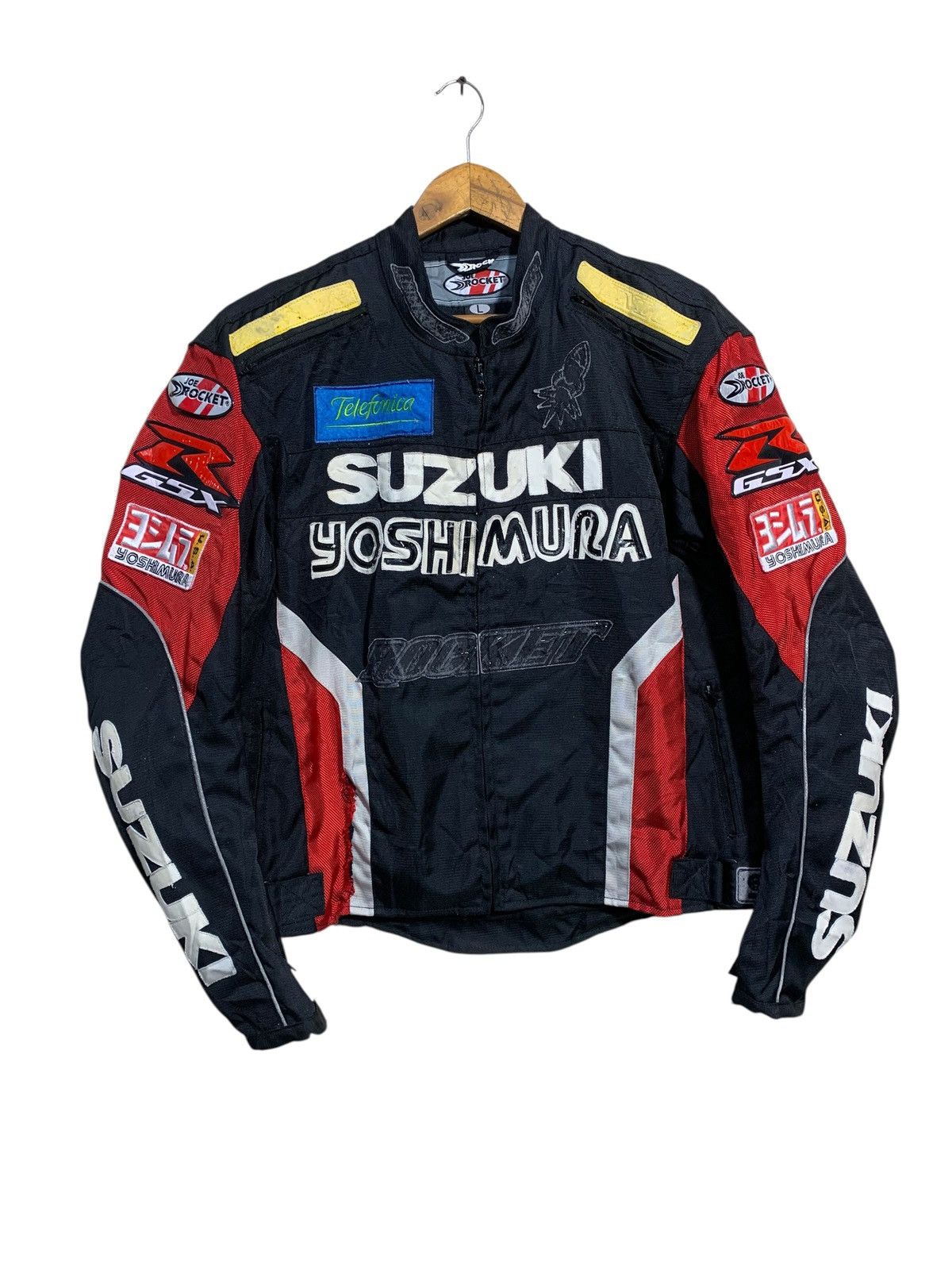 Joe Rocket 🔥VTG JOE ROCKET X SUZUKI YOSHIMURA RACING JACKET Size US L / EU 52-54 / 3 - 1 Thumbnail