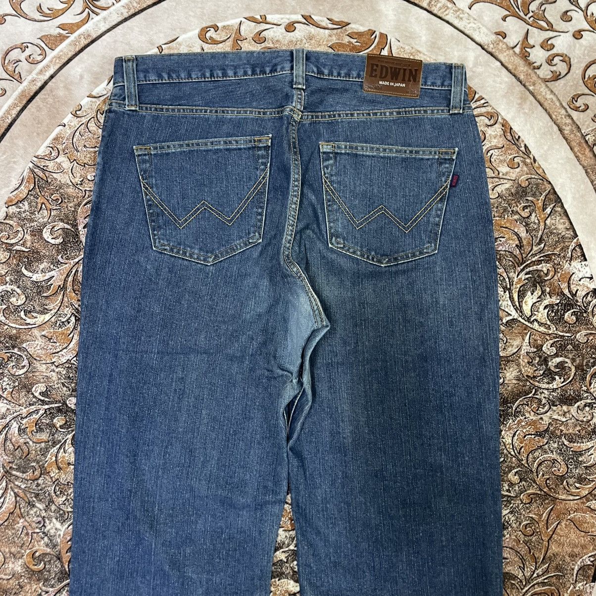 Edwin 🔥Vintage Edwin 404 Washed Regular Fit Distress Denim Jeans Size US 36 / EU 52 - 5 Thumbnail