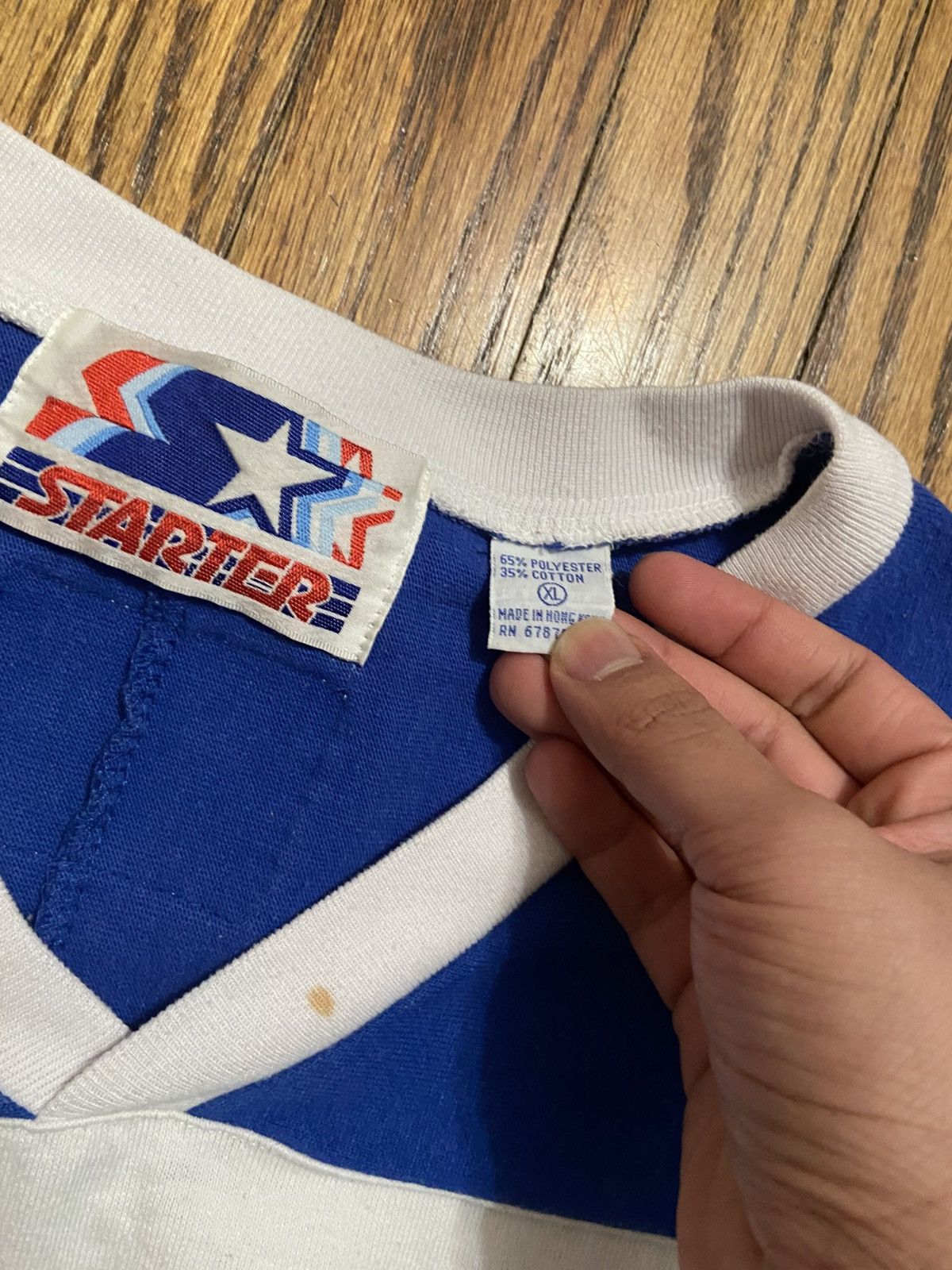 NHL × Starter × Vintage Vintage starter St. Louis blues long sleeve shirt Size US XL / EU 56 / 4 - 3 Thumbnail