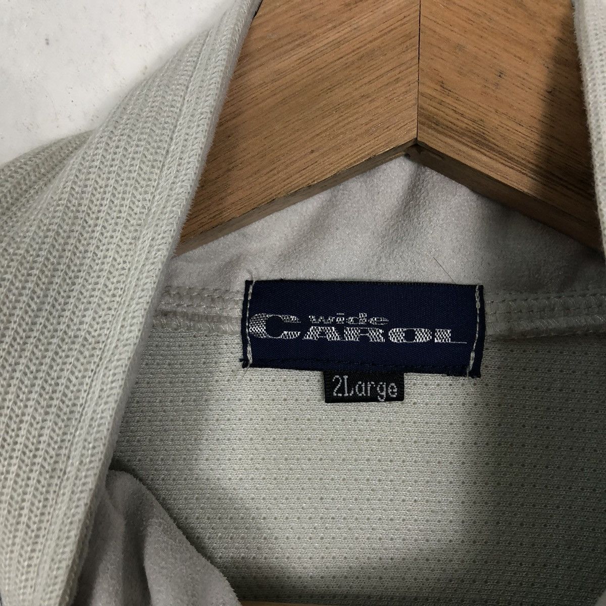 Japanese Brand 🔥90’s Vintage Sweatshirt Collar Carol Big Logo Spell Out Size US L / EU 52-54 / 3 - 11 Thumbnail