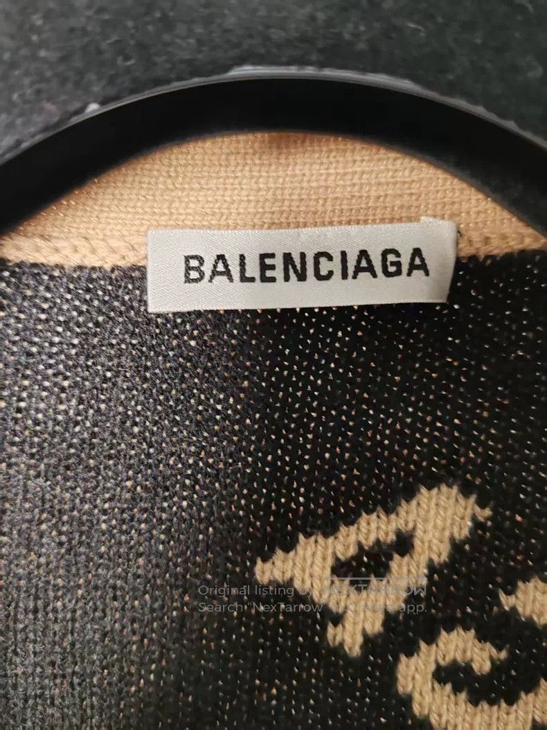 Balenciaga Balenciaga Printed Open-Front Jacket Size US S / EU 44-46 / 1 - 4 Thumbnail
