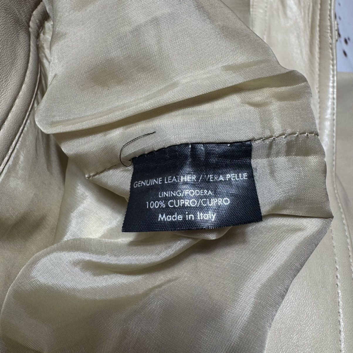 Gucci vintage leather pants gucci very rare double knee Size 26" / US 2 / IT 38 - 8 Thumbnail