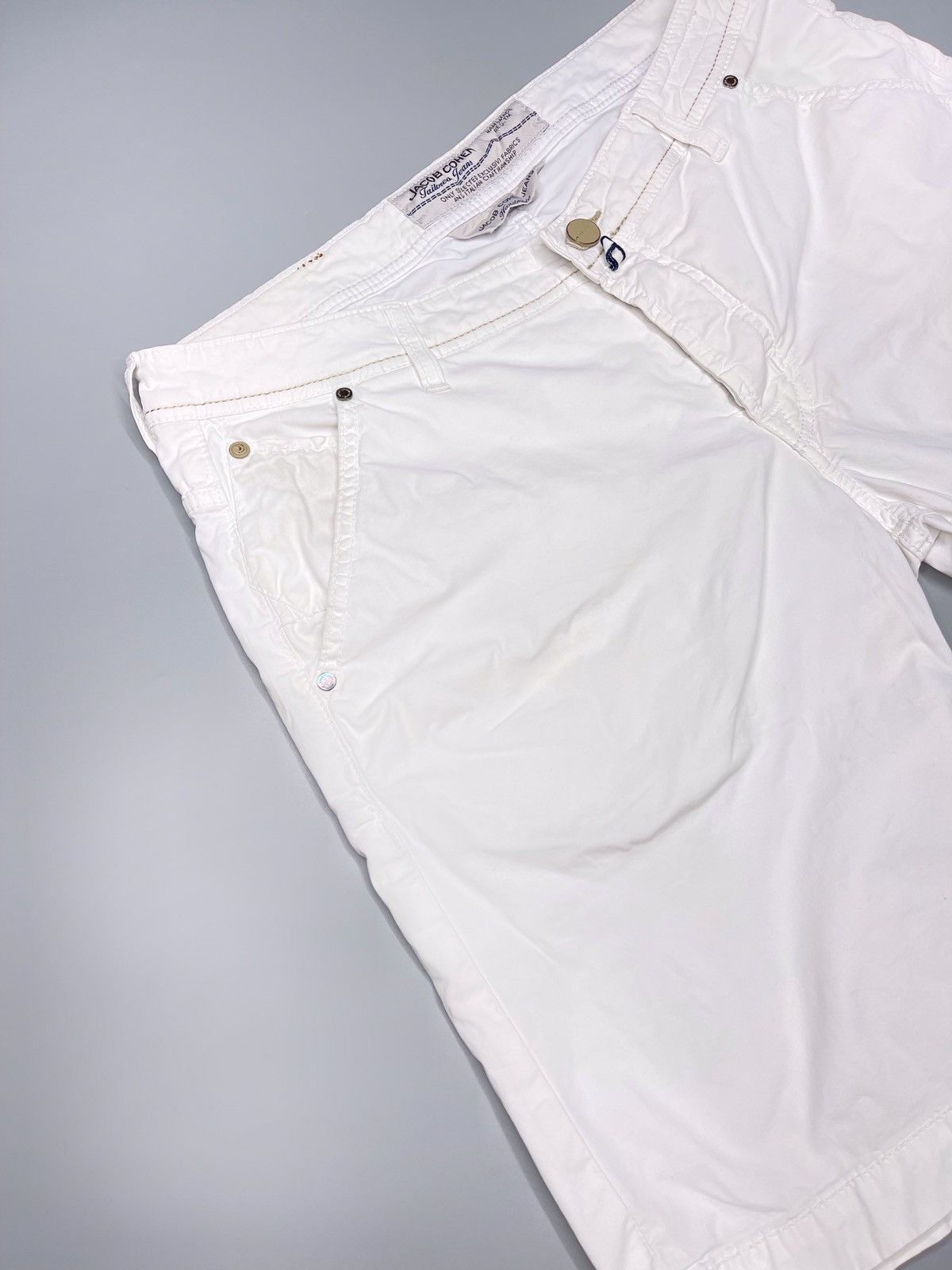 Jacob Cohen Jacob Cohen Luxury White Short Size US 30 / EU 46 - 7 Thumbnail