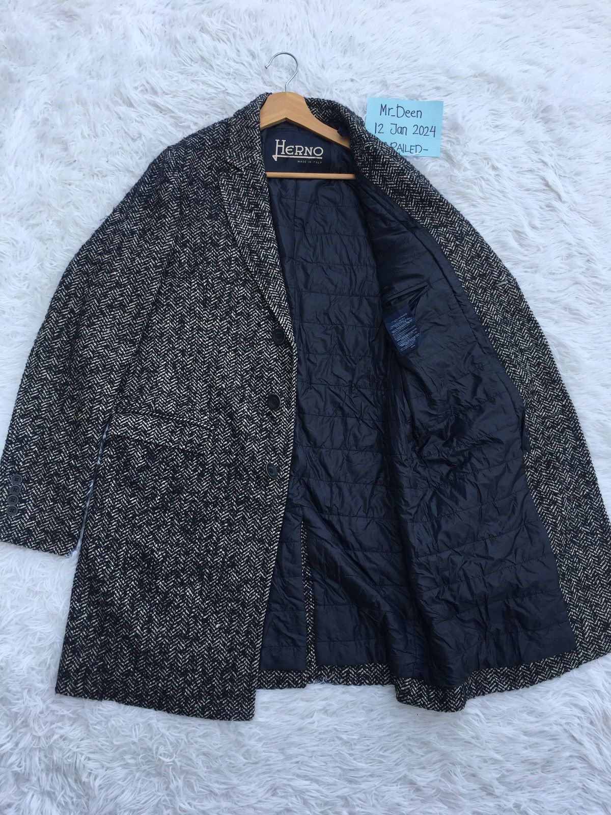 Herno Rare Vintage Herno Wool Blazer Size L / US 10 / IT 46 - 6 Thumbnail