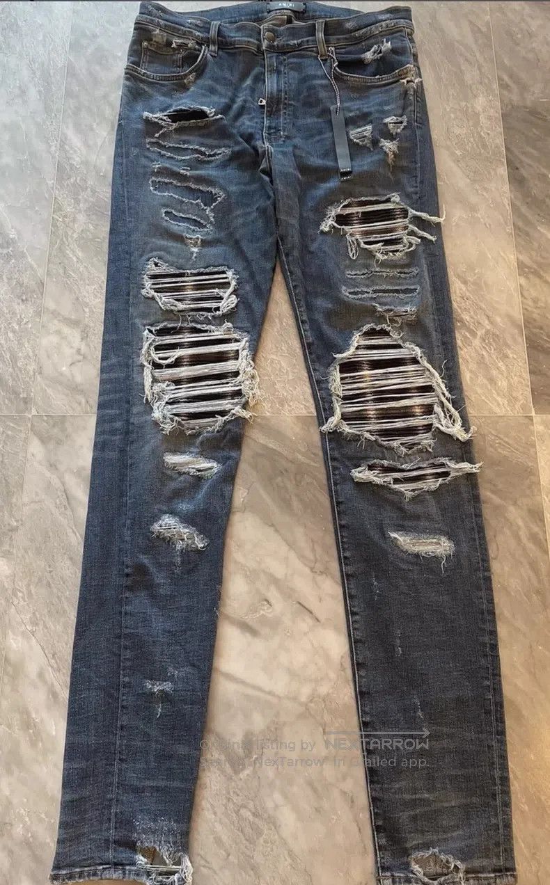 Amiri Amiri Size 36 patchwork jeans Size US 36 / EU 52 - 1 Thumbnail
