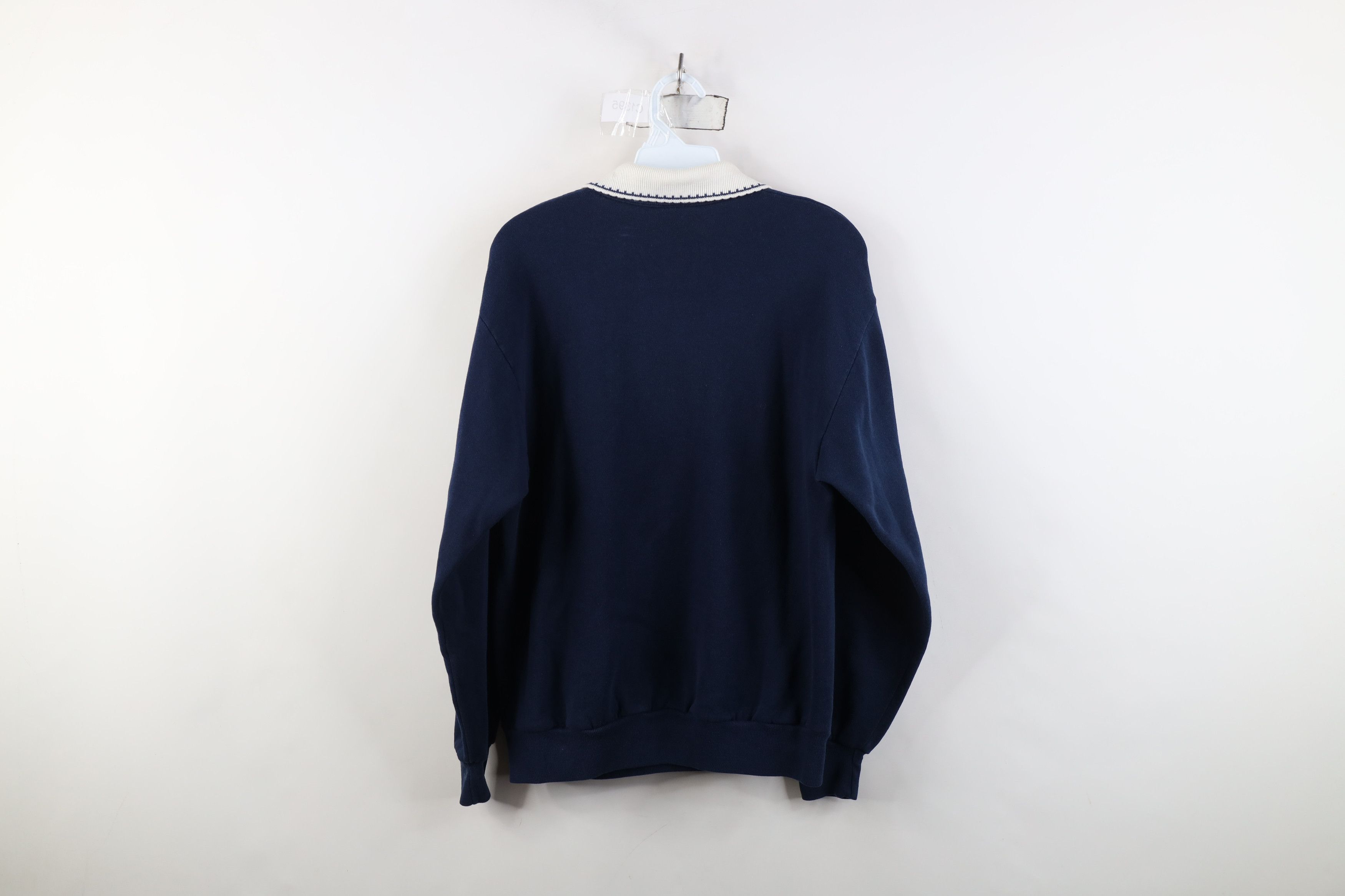 Vintage Vintage 90s Streetwear Christmas Collared Sweatshirt USA Size M / US 6-8 / IT 42-44 - 13 Thumbnail