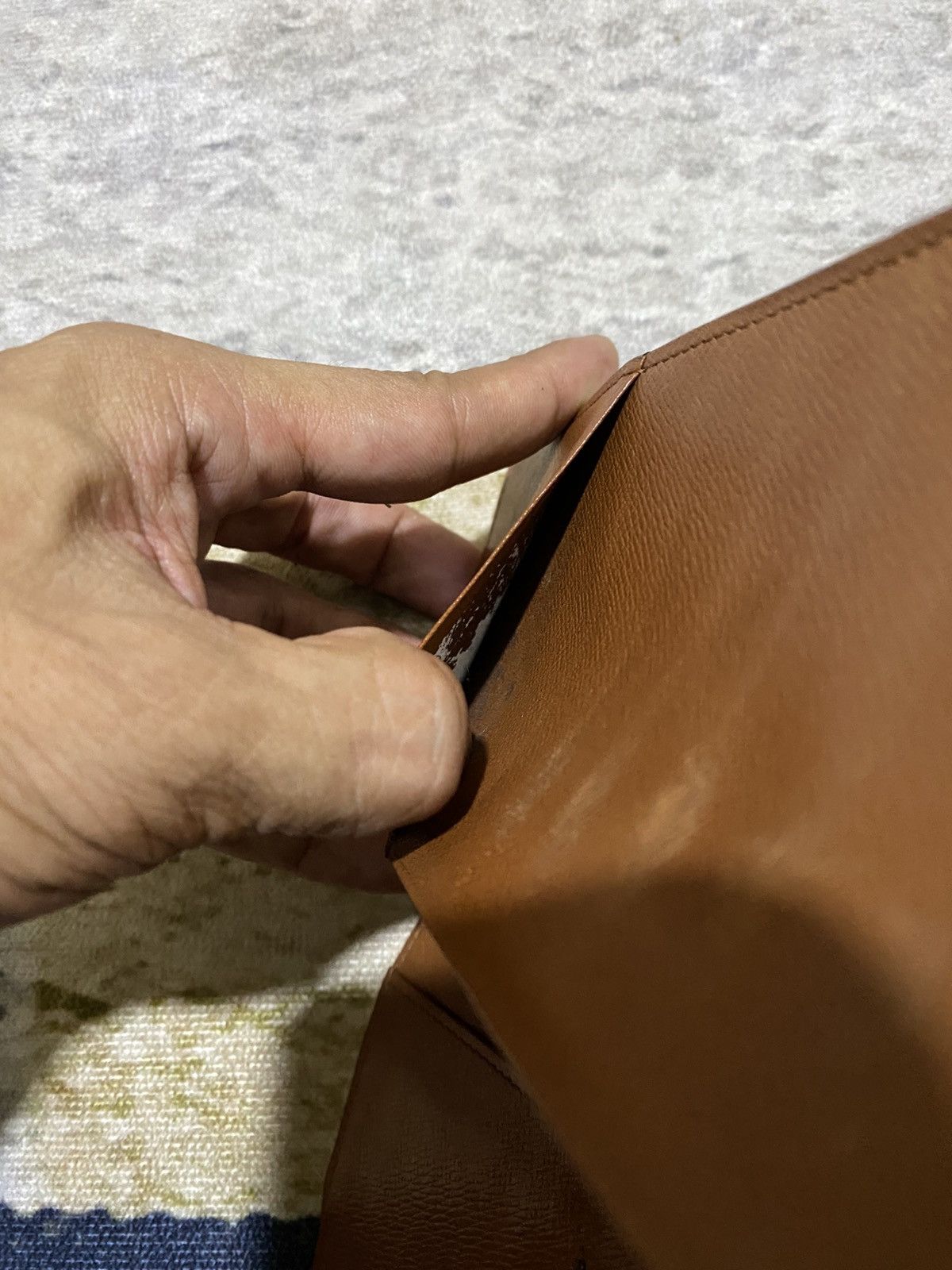 Louis Vuitton Vintage 90's Louis Vuitton Wallet Size ONE SIZE - 8 Thumbnail