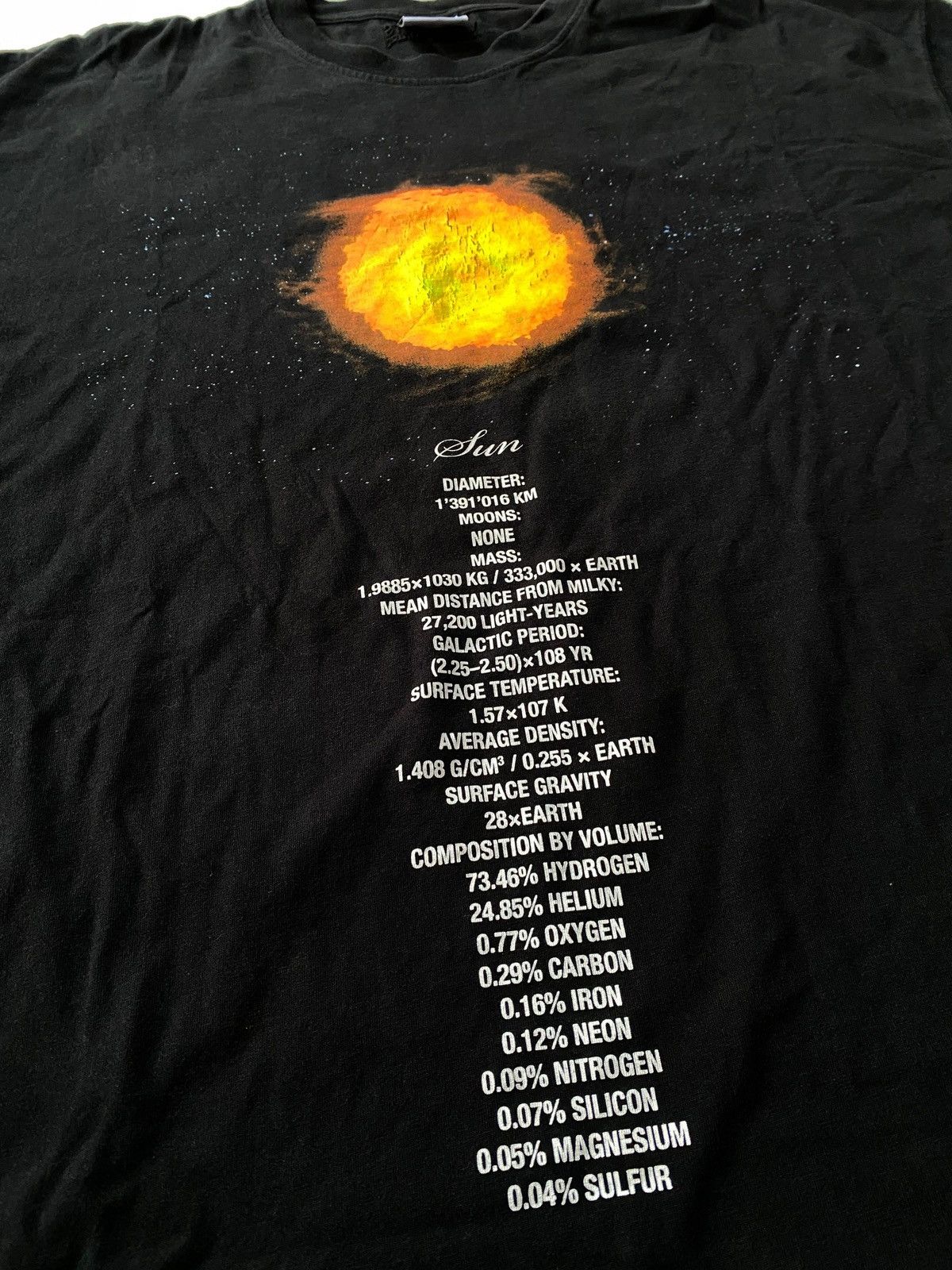 Vetements Vetements Black Sun Number T-Shirt Size US M / EU 48-50 / 2 - 3 Thumbnail