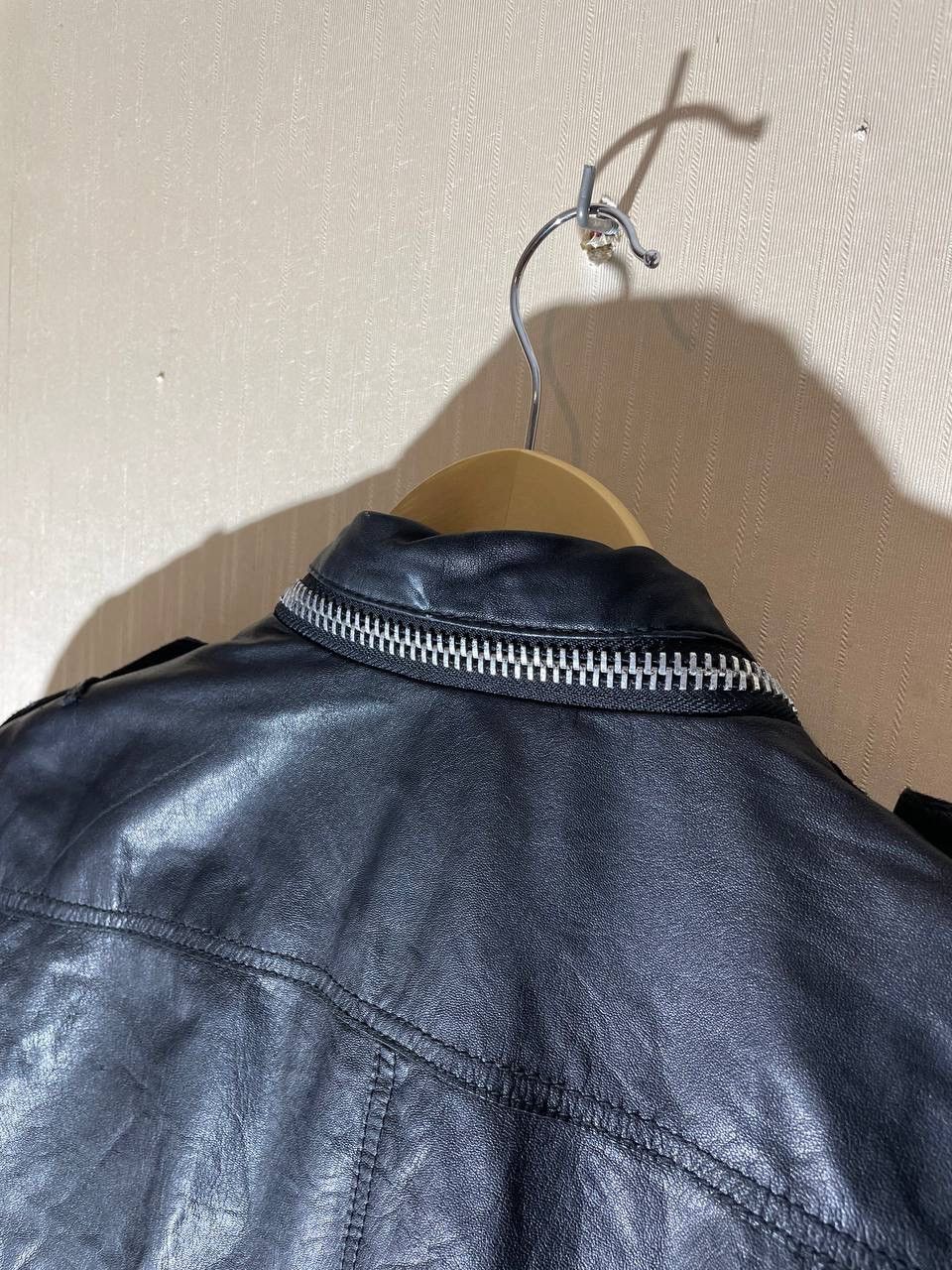 Allsaints × Vintage Allsaints Vintage Biker Leather Jacket Size US M / EU 48-50 / 2 - 12 Thumbnail
