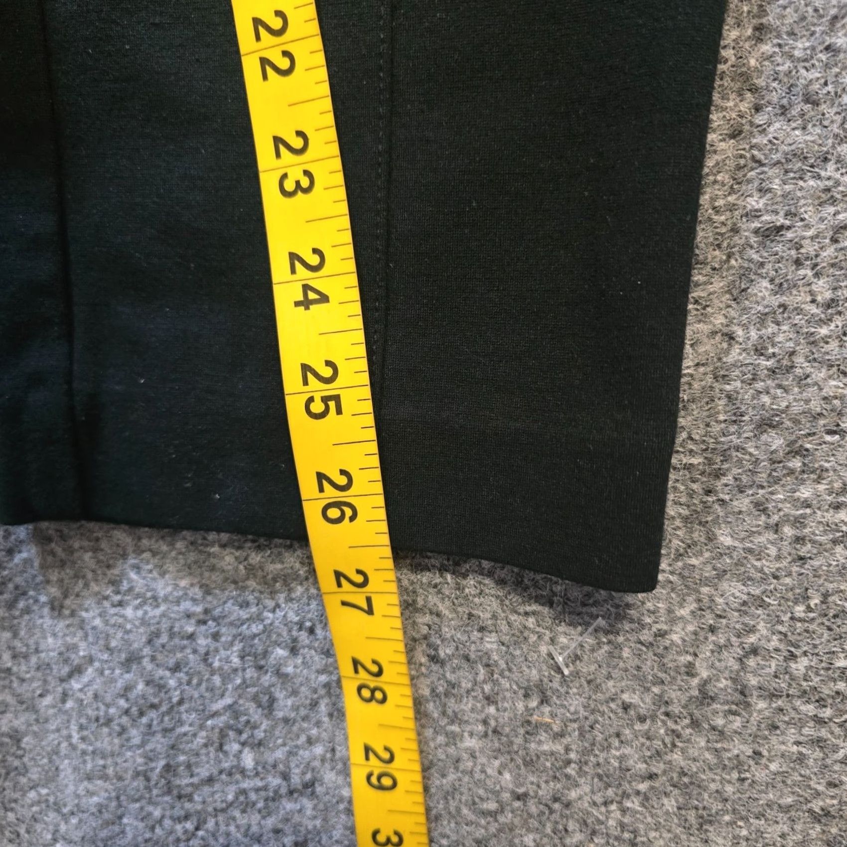 J. Jill J. Jill Pants Women Petite Black Ponte Slim Leg Stretch Casual Size 28" / US 6 / IT 42 - 7 Thumbnail