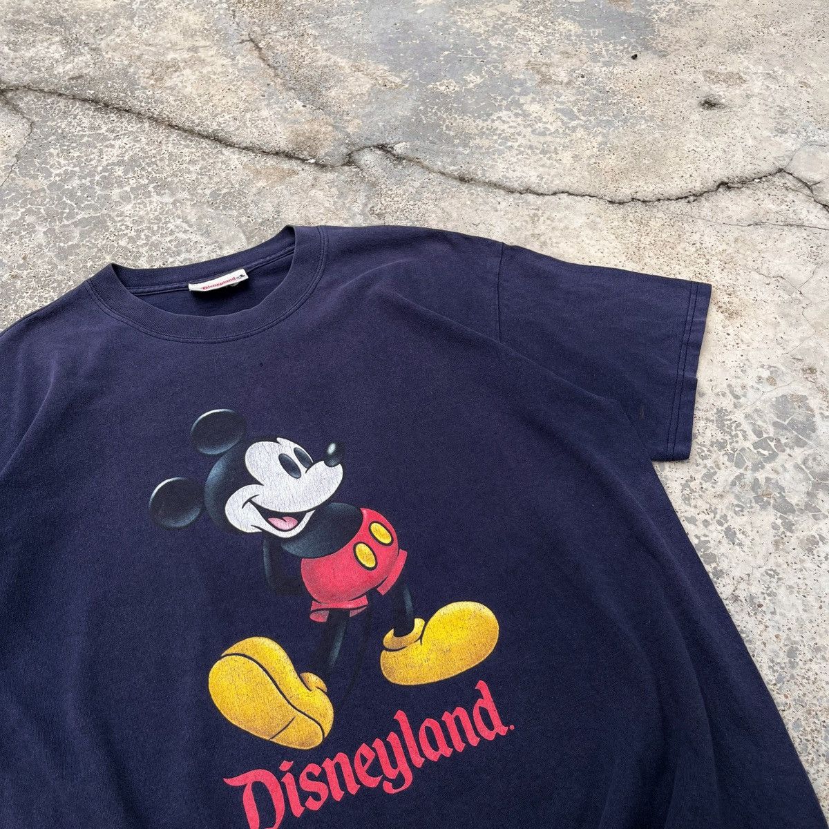 Disney Vintage 90s Mickey Mouse Disney Nice Print Out Design Tee Size US XL / EU 56 / 4 - 2 Thumbnail
