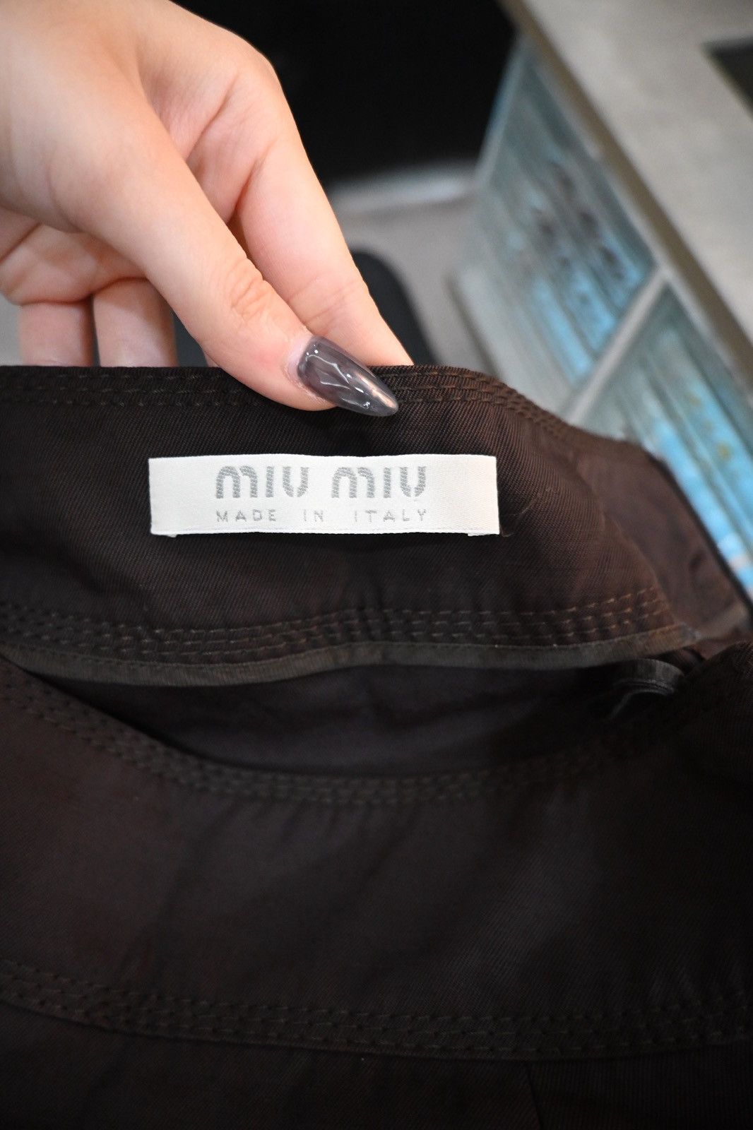 Miu Miu Miu Miu Fall 2000 runway mini skirt Size XS / US 0-2 / IT 36-38 - 11 Thumbnail