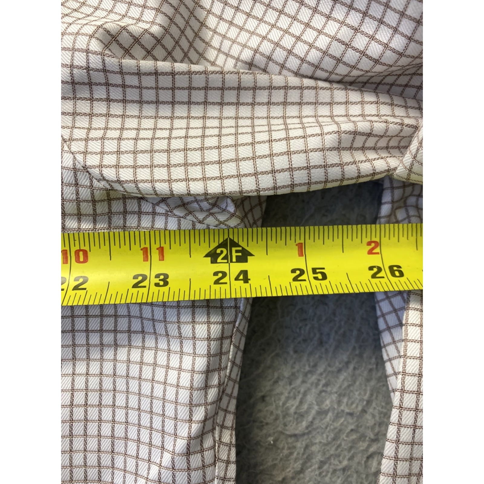 Jos. A. Bank VINTAGE Jos. A. Bank Shirt Adult 16 1/2 34 brown Striped Button-Up Mens Long Sleeve Button-Up 96-25 Size US L / EU 52-54 / 3 - 6 Thumbnail
