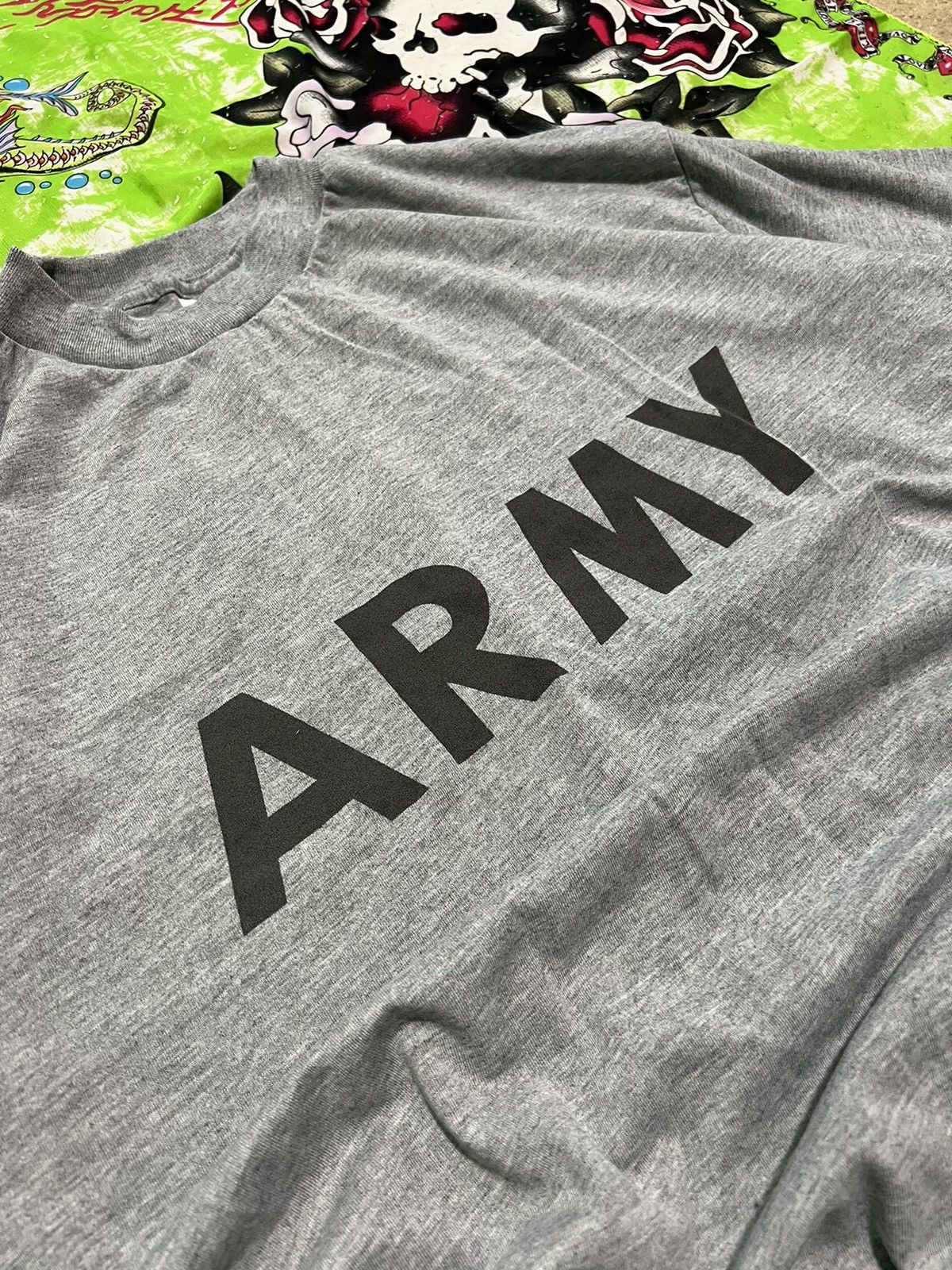 Vintage Vintage 90s Essential US Army Military Uniform Spellout Size US L / EU 52-54 / 3 - 3 Thumbnail
