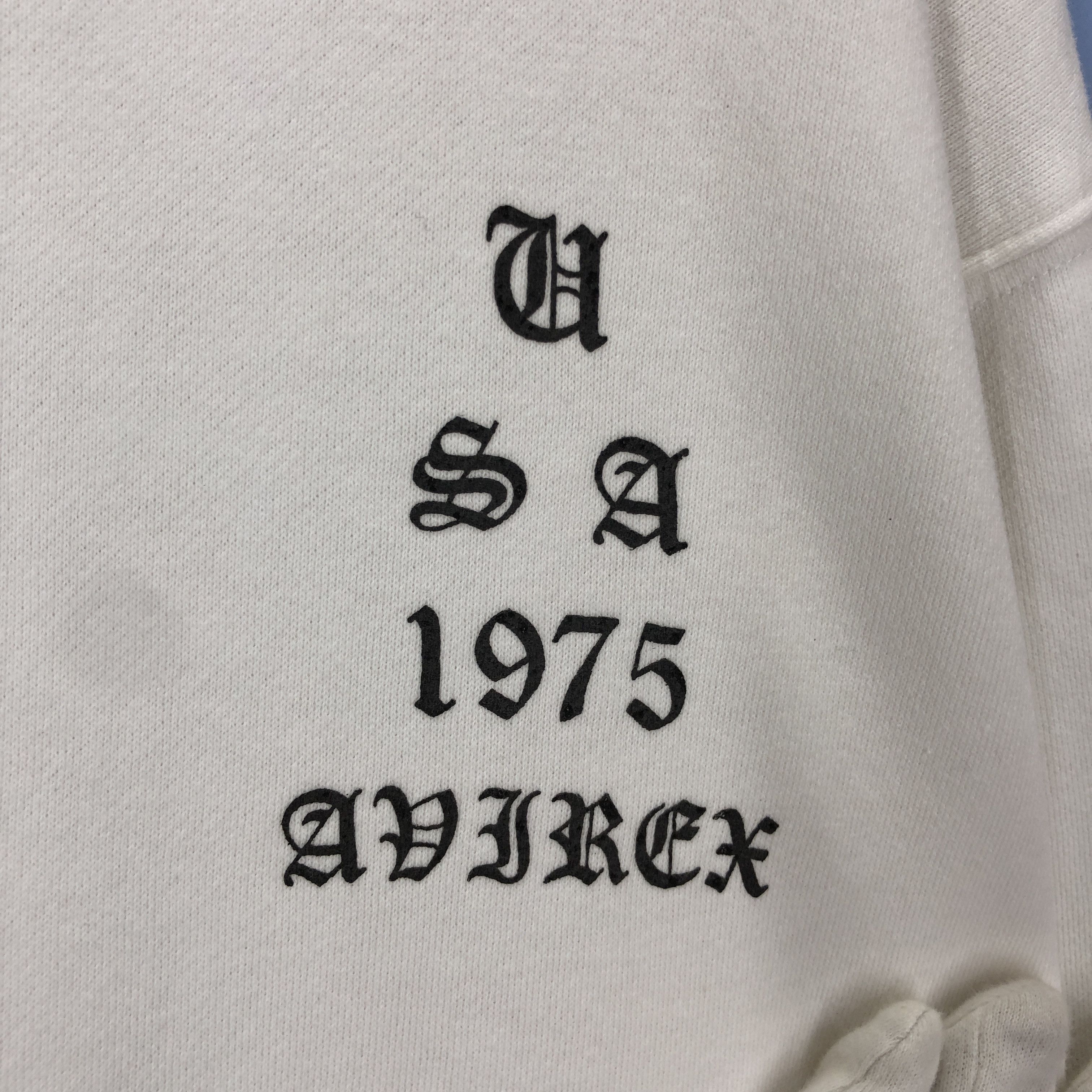 Avirex THE 1975 NEW YORK AVIREX Sweatshirt #1568/01 Size US L / EU 52-54 / 3 - 4 Thumbnail