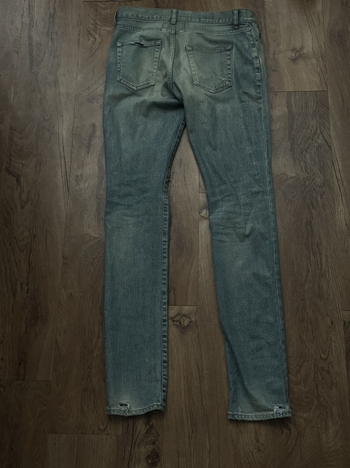 Saint Laurent Paris FW17 d02 crash denim Size US 30 / EU 46 - 3 Thumbnail
