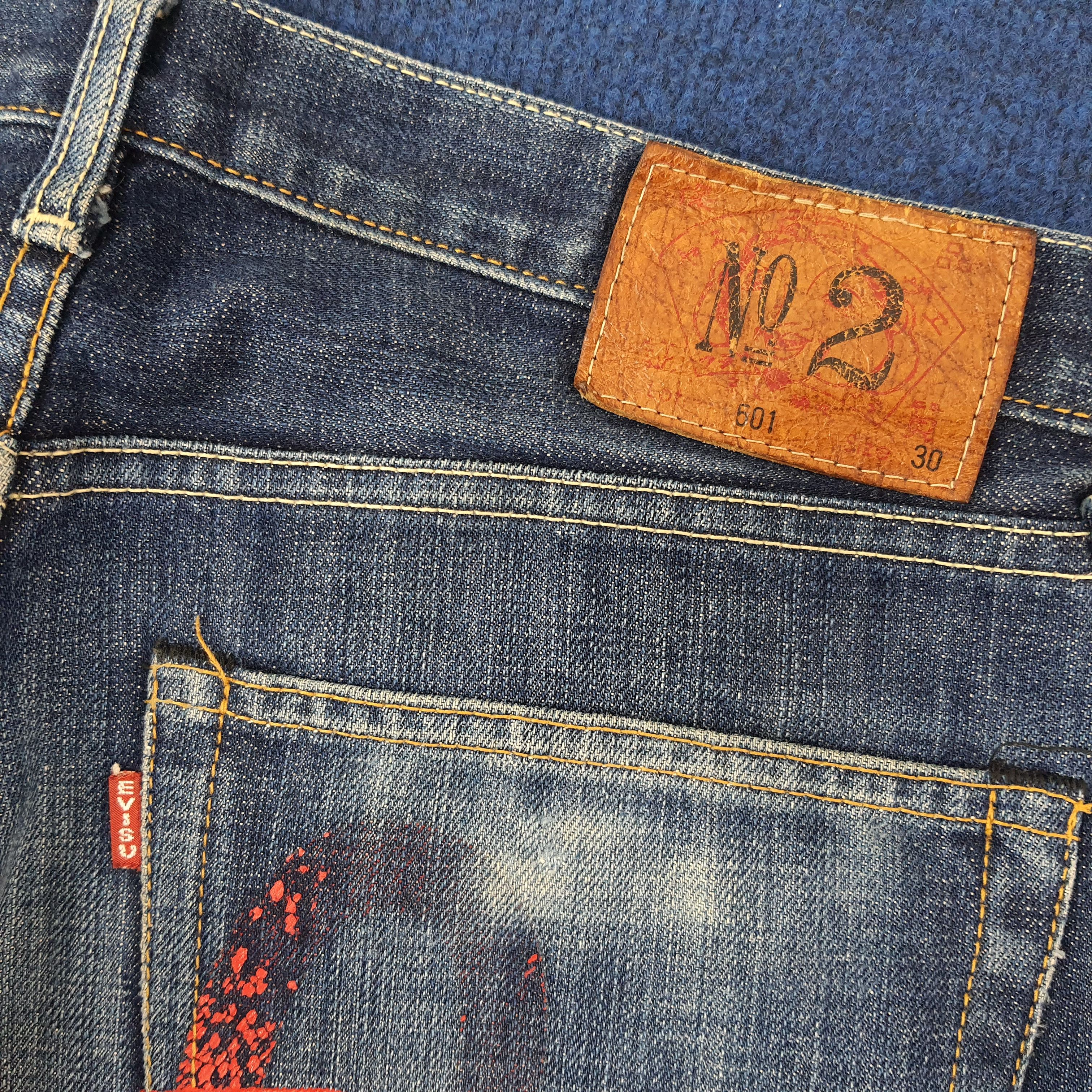 Evisu Vintage Evisu Japan Brand Custom Daicock Jeans C252N13 Size US 30 / EU 46 - 3 Thumbnail