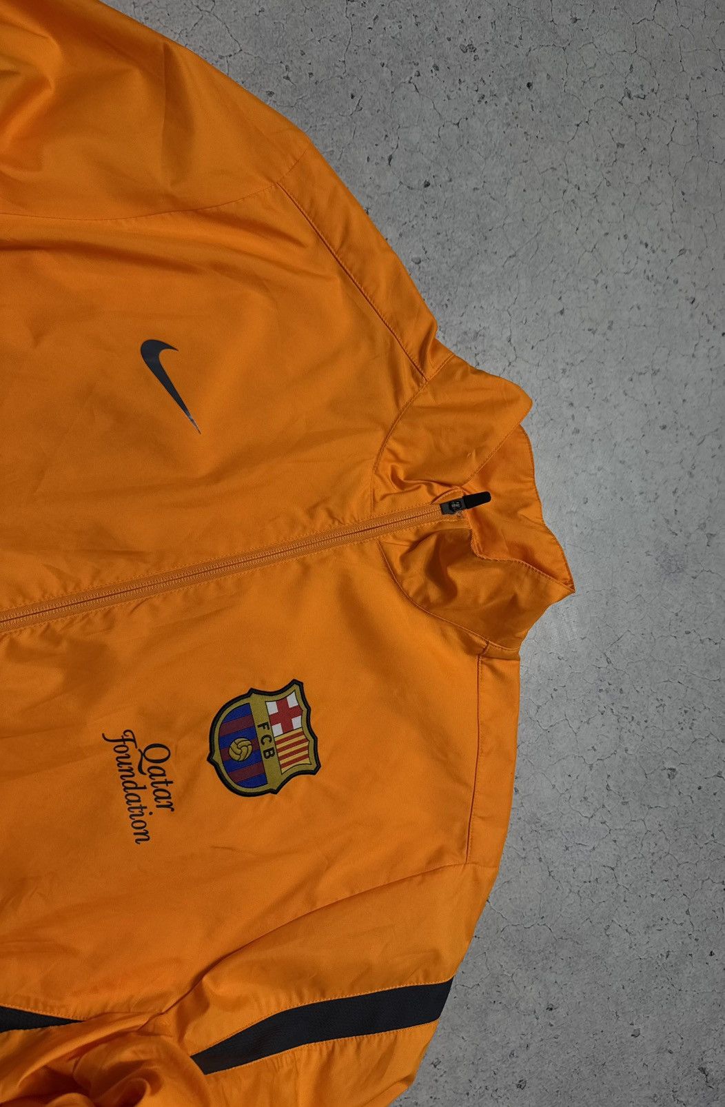 Nike Nike Barcelona Nylon Full Zip Track Jacket Football Soccer Size US XL / EU 56 / 4 - 4 Thumbnail