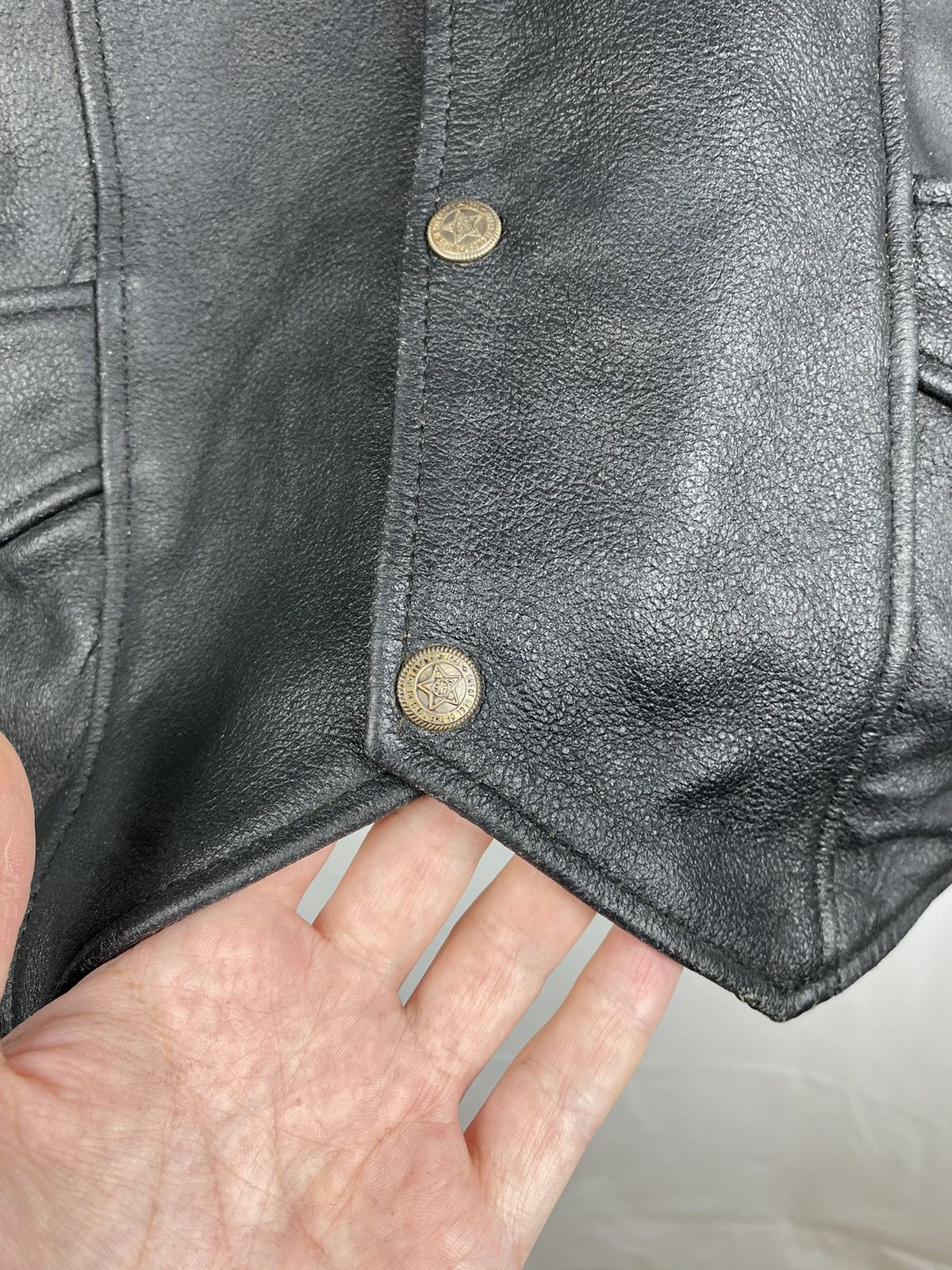 Genuine Leather Genuine Leather Lesa Biker Vest Motorhead size L Size US L / EU 52-54 / 3 - 7 Thumbnail