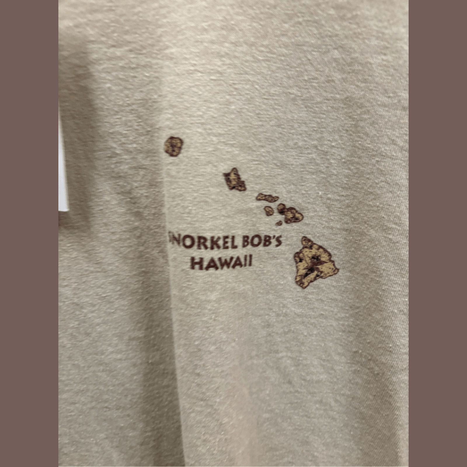 Gildan VTG Graphic Tee | Gildan Snorkel Bob Cream Turtle | Y2K Size US M / EU 48-50 / 2 - 3 Thumbnail