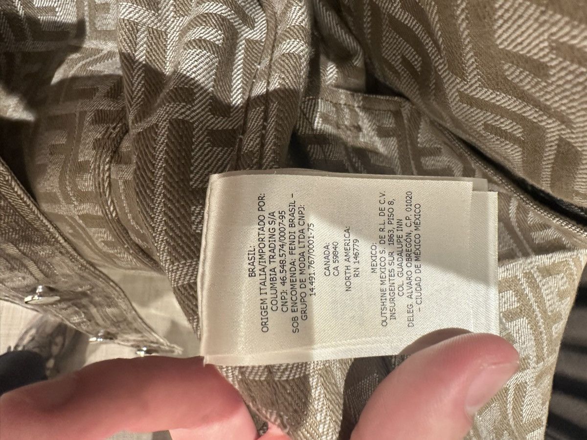Fendi Fendi Denim Jacket (Nutmeg) Size US M / EU 48-50 / 2 - 10 Thumbnail