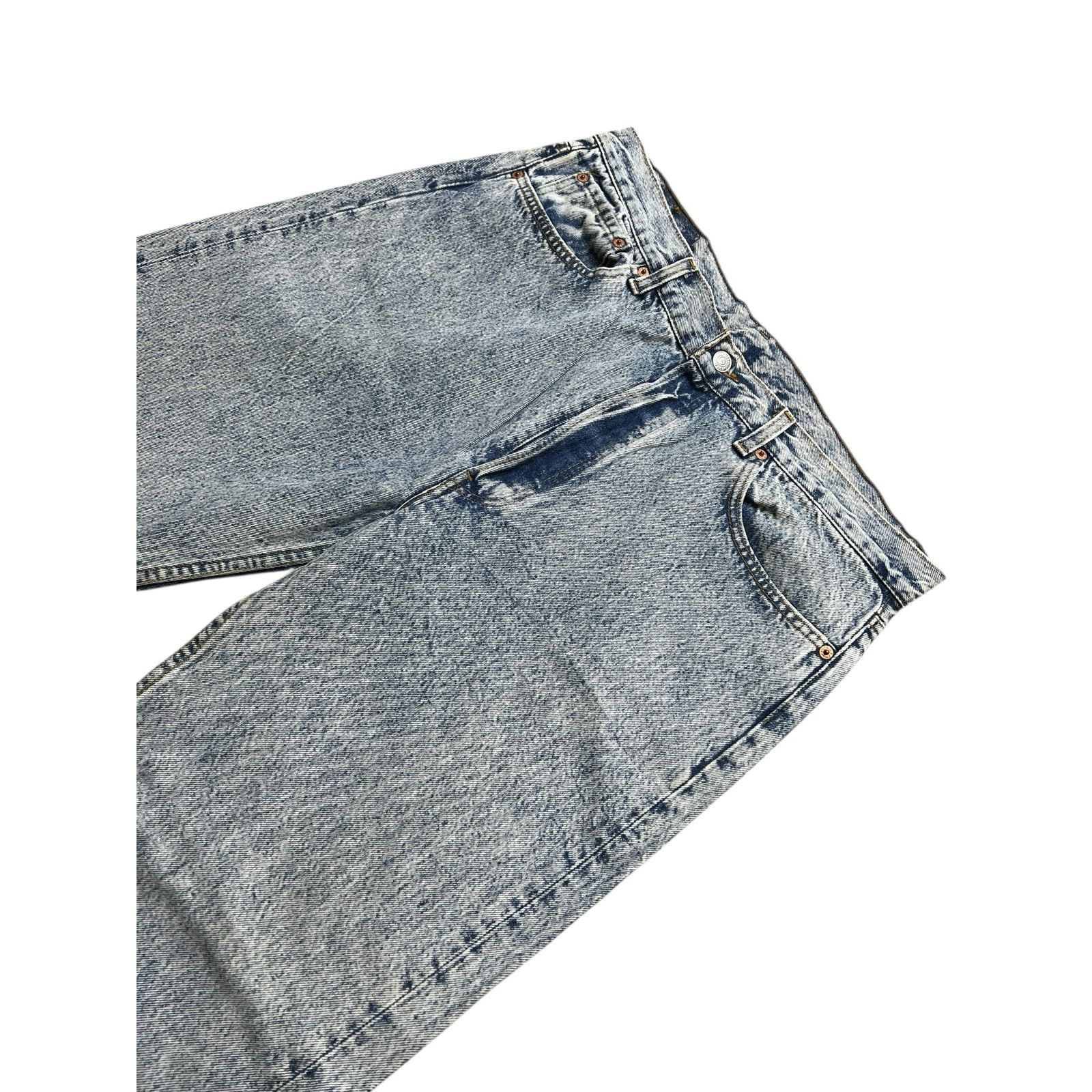 Levi's Levi’s 501 Jeans Men’s USA 1995 Vintage Acid Wash Blue 35x30 Size US 38 / EU 54 - 12 Thumbnail