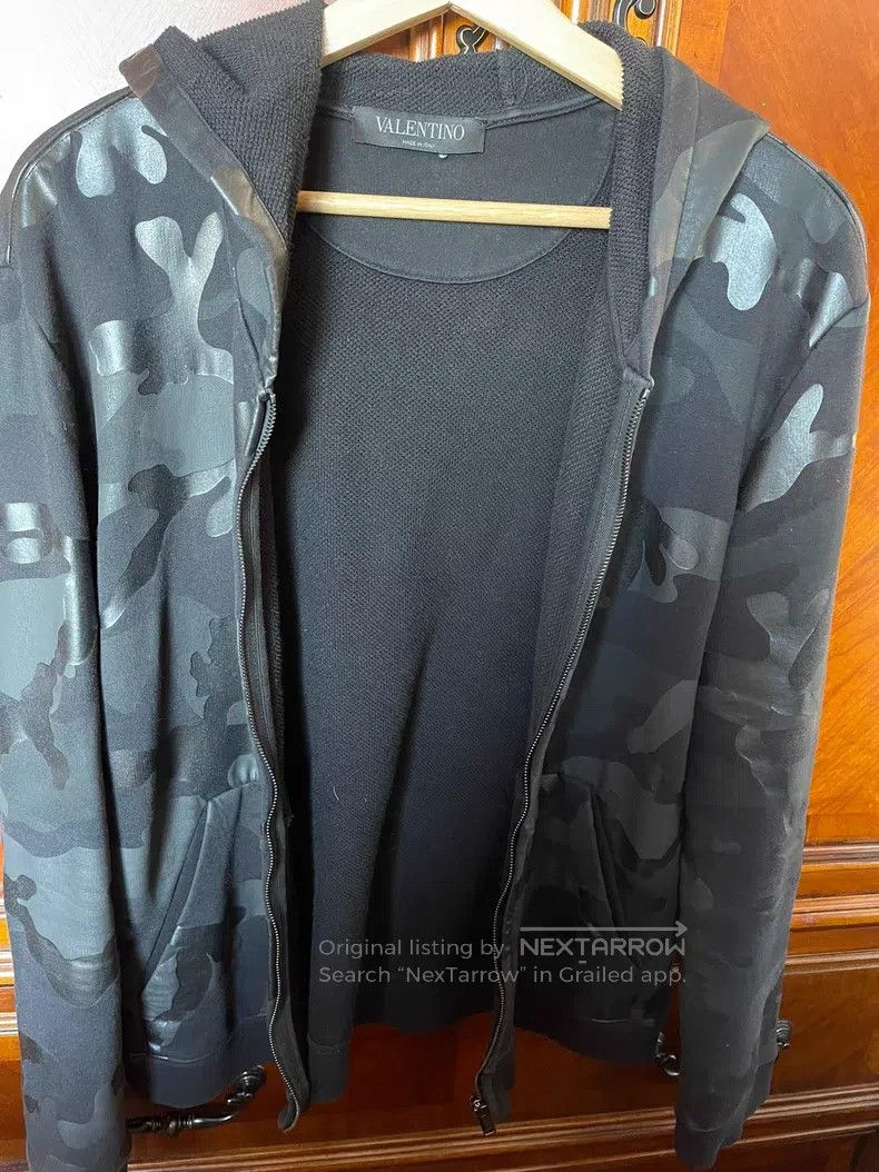 Valentino Valentino Offset camouflage hoodie Size US S / EU 44-46 / 1 - 1 Thumbnail