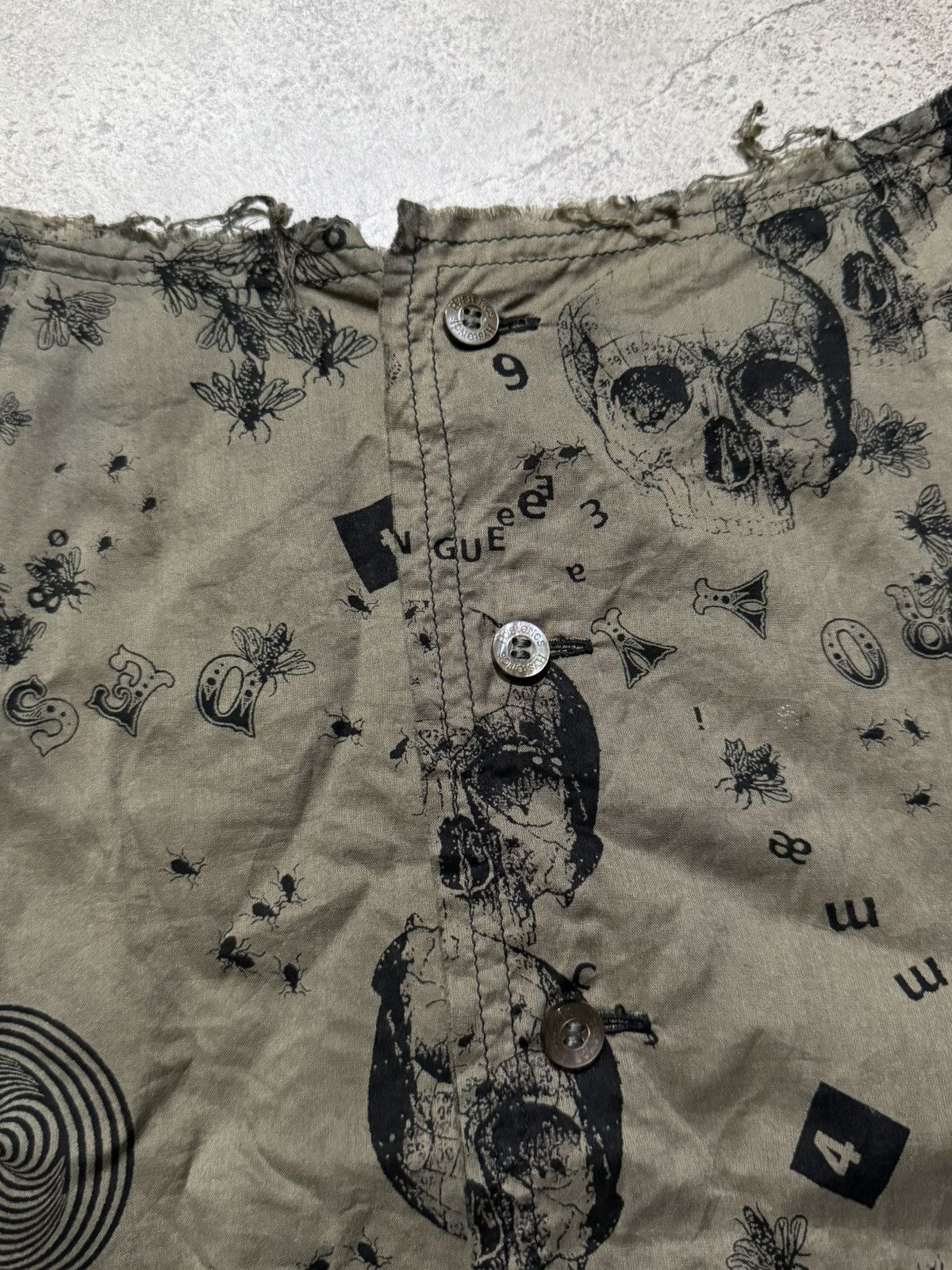 Hysteric Glamour HYSTERIC GLAMOUR SNAKE SKULL SLEEVESS DRES Size M / US 6-8 / IT 42-44 - 8 Thumbnail