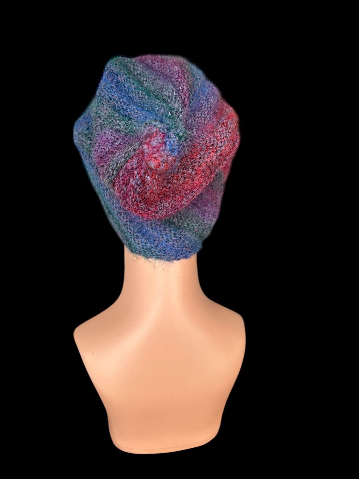 Japanese Brand × Kapital × Vintage Crochet Knitted Handmade Hairy Beanie Hats Size ONE SIZE - 2 Thumbnail