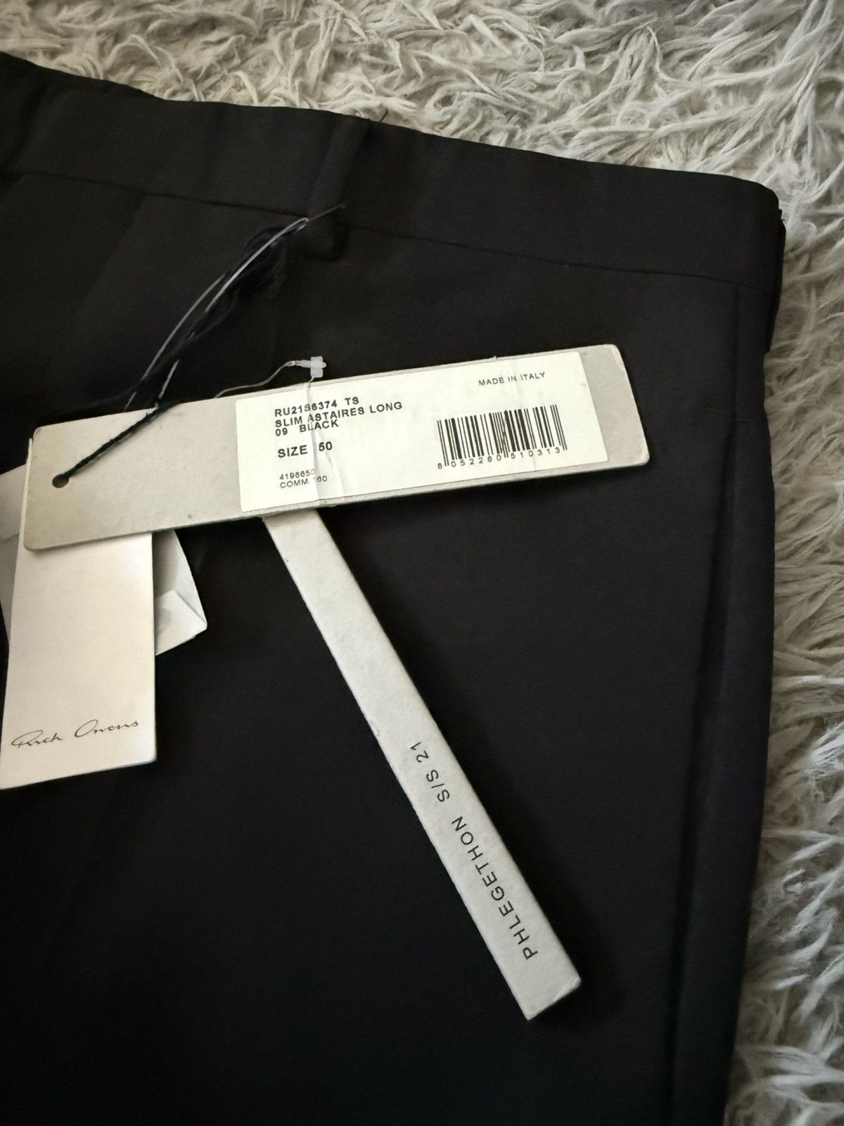 Rick Owens Astaires long polyester pants Size US 34 / EU 50 - 2 Thumbnail