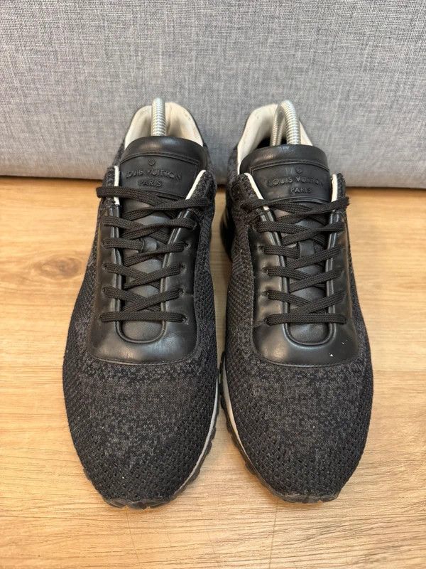 Louis Vuitton Louis Vuitton Paris Run Away Knit Leather Low Sneakers s6 40 Size US 7 / EU 40 - 4 Thumbnail