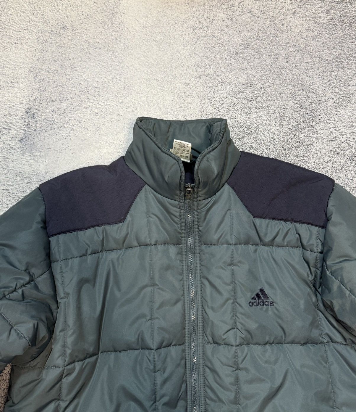 Adidas Adidas Vintage Puffer Jacket Men M Nylon Winter Coat Logo Size US M / EU 48-50 / 2 - 4 Thumbnail