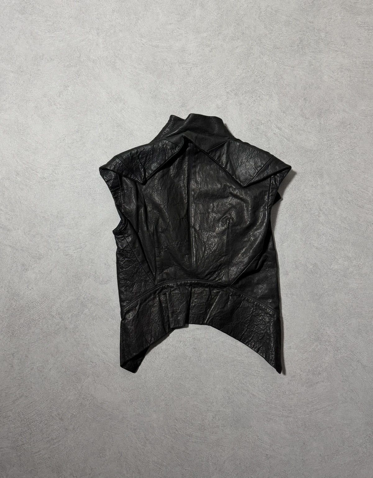Rick Owens Rick Owens 2010SS ‘Release’ Lambskin Sculptural Vest Size S / US 4 / IT 40 - 5 Thumbnail