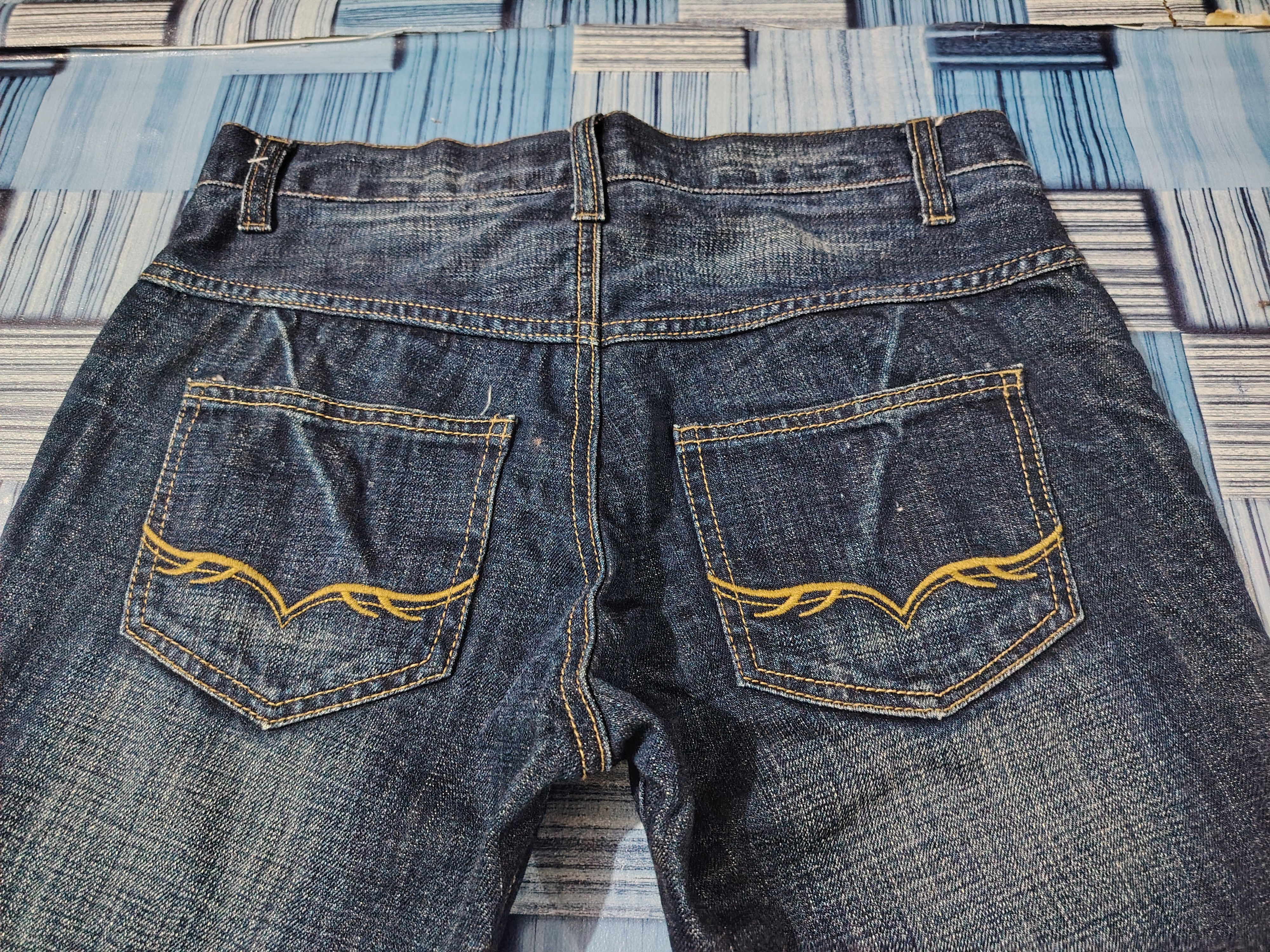 GOSTAR DE FUGA Denim Rusty Bootcut Fuga Japan Flared Jeans I6W9 Style Size US 29 - 12 Thumbnail