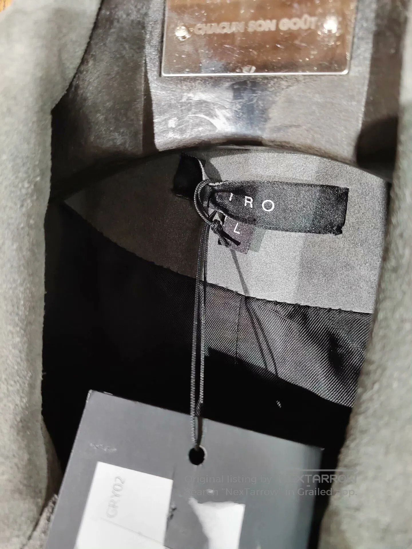 Iro IRO Izzac Gray Suede Jacket. Size US L / EU 52-54 / 3 - 3 Thumbnail