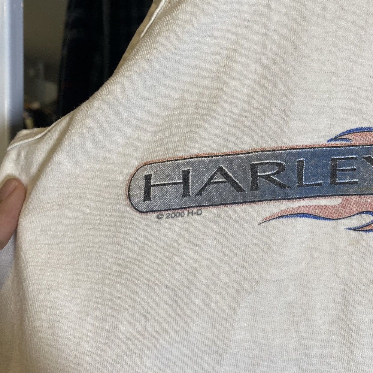 Harley Davidson Vintage 90s Harley Davidson flaming eagle tank top Size US M / EU 48-50 / 2 - 5 Thumbnail