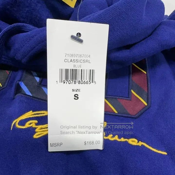 Polo Ralph Lauren Polo Ralph Lauren Letter Print Hooded Sweatshirt. Size US S / EU 44-46 / 1 - 5 Thumbnail