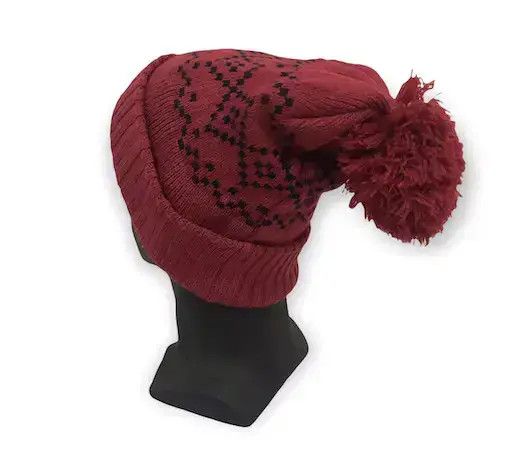Adidas Vintage Adidas Knit Bobble Beanie Hat Size ONE SIZE - 3 Thumbnail