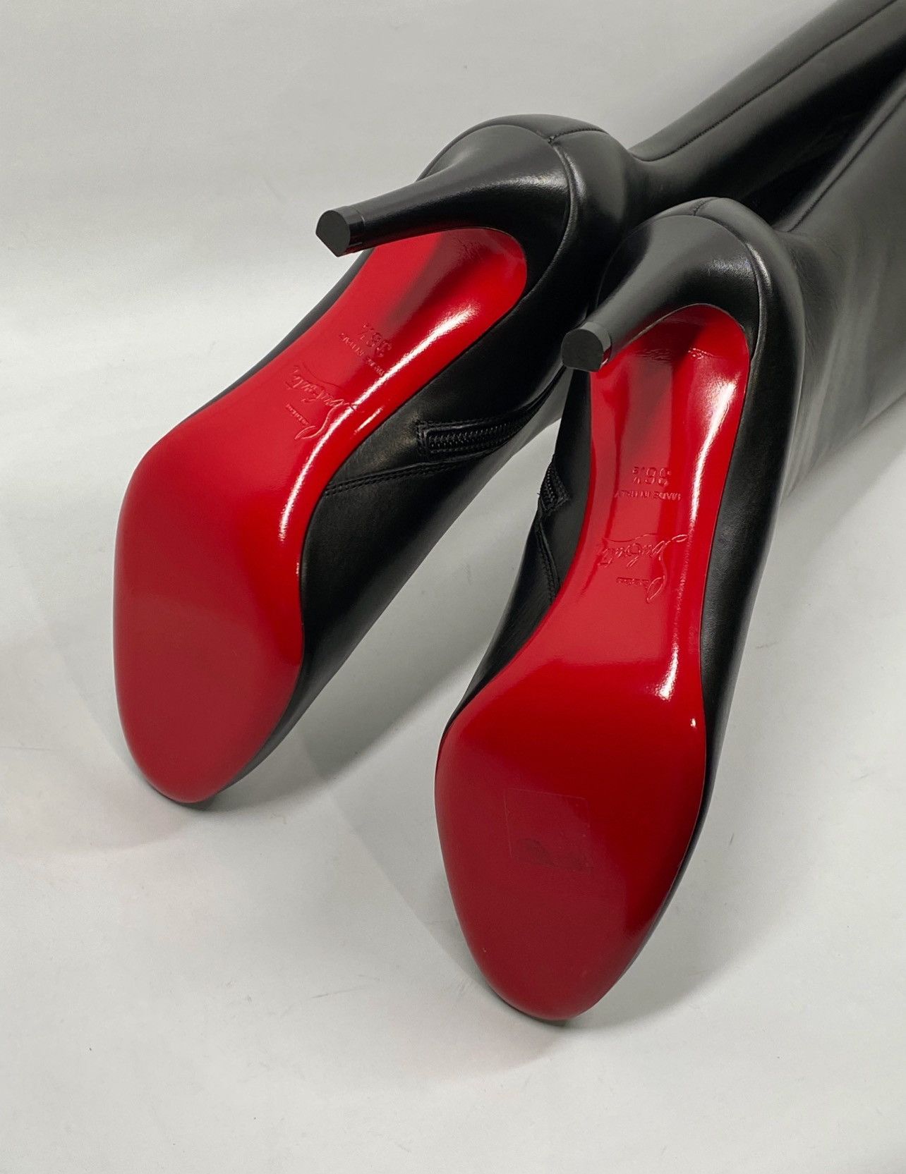 Christian Louboutin Christian Louboutin Kate 85MM Knee High Boots size 36.5 Size US 6.5 / IT 36.5 - 14 Thumbnail