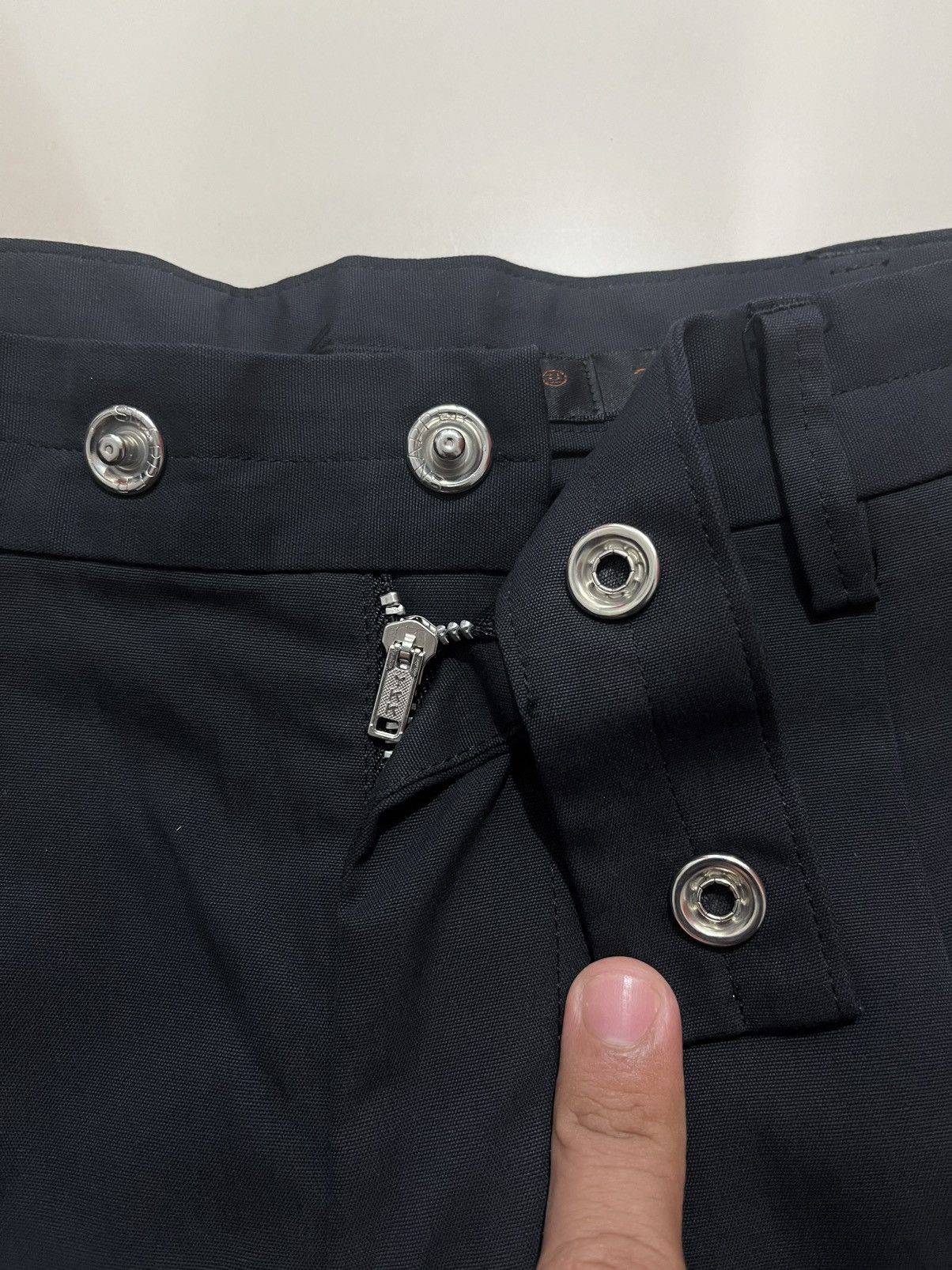 Undercover SS2006 UNDERCOVER “T” STUDDED WIDE FLARED PANTS Size US 30 / EU 46 - 5 Thumbnail