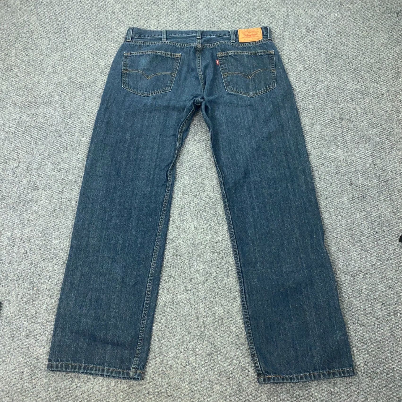 Levi's Levi's 505 Jeans Mens Blue 38x31 Straight Regular 5-Pocket Design Denim Cotton Vintage No Size US 38 / EU 54 - 7 Thumbnail