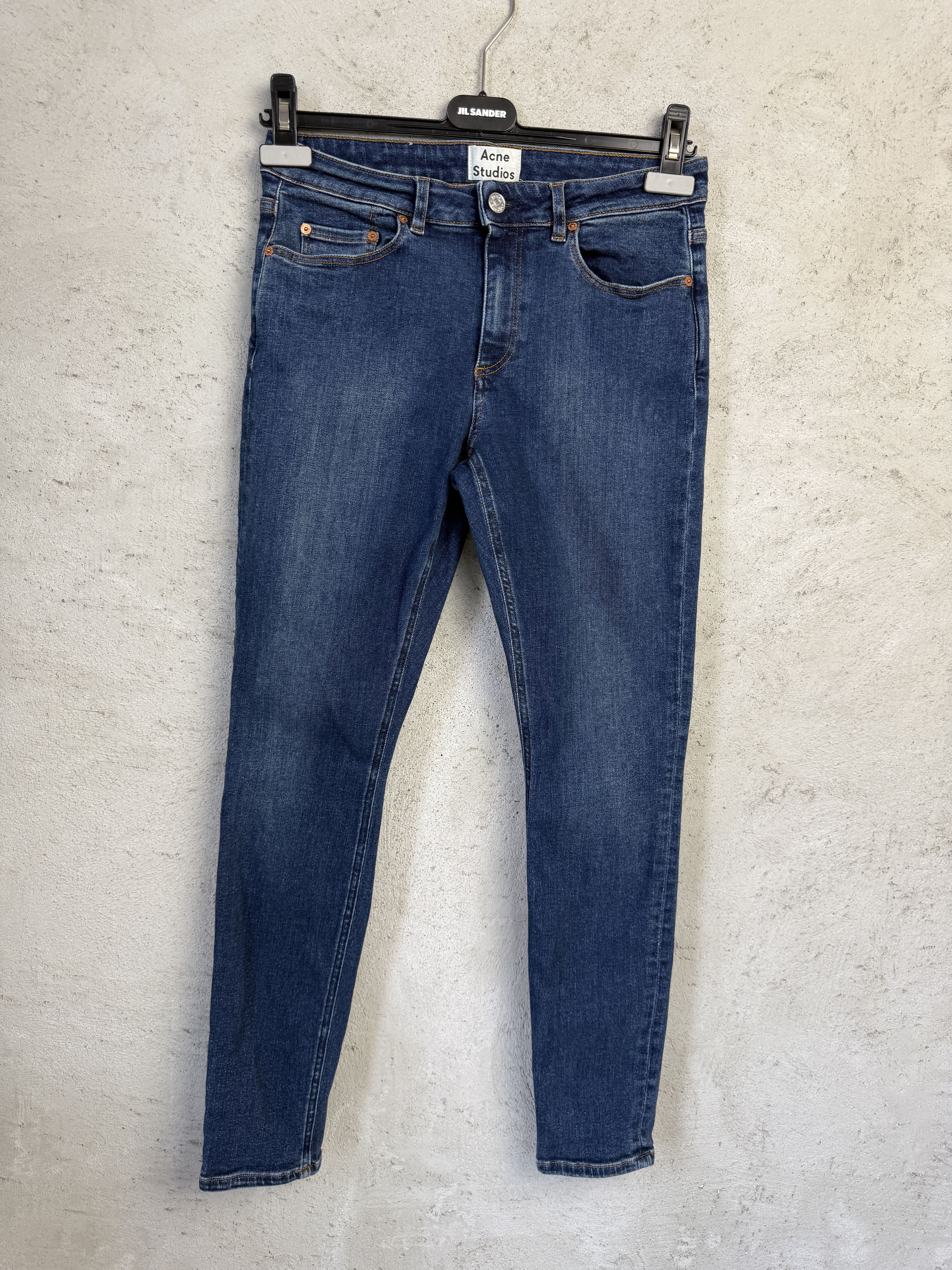 Acne Studios Acne Studios Skin 5 Dark Vtg denim jeans pants Size 28" / US 6 / IT 42 - 1 Thumbnail