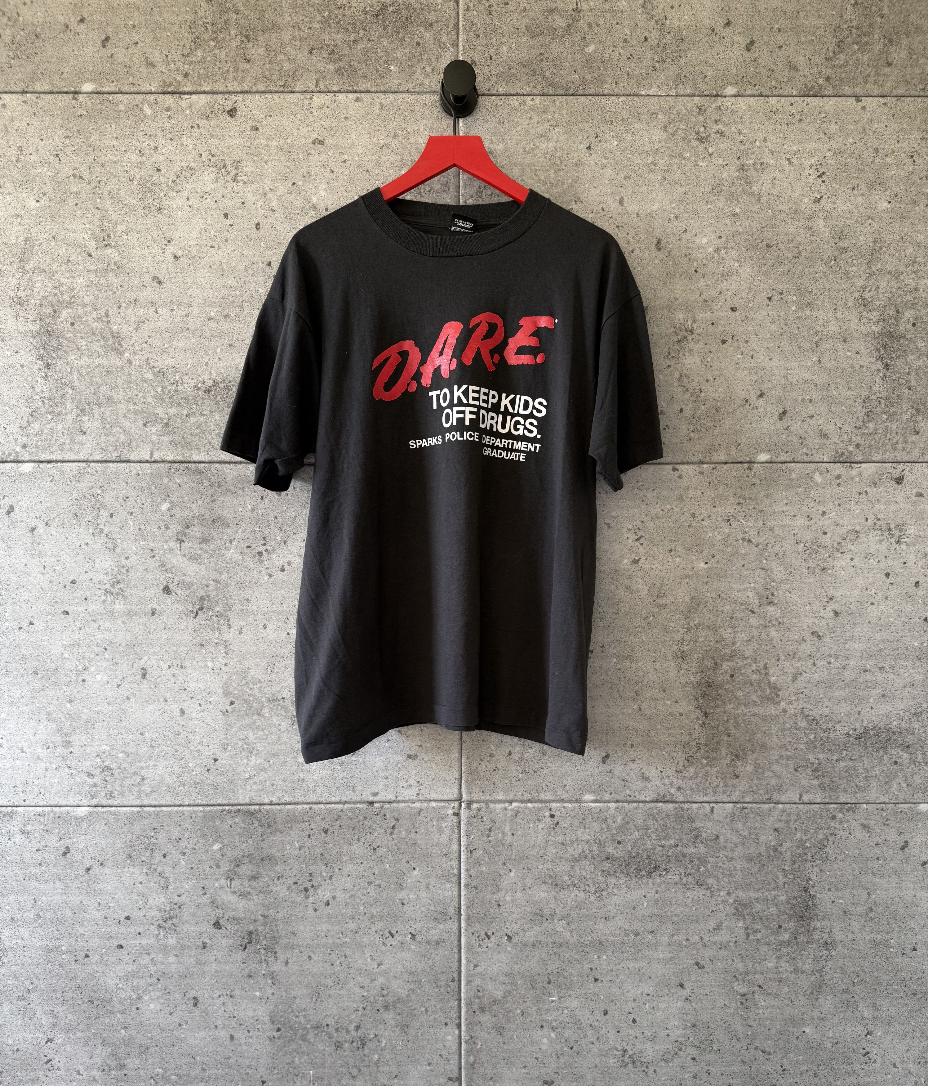 Vintage Vintage dare single stitch t shirt Size US XL / EU 56 / 4 - 1 Thumbnail