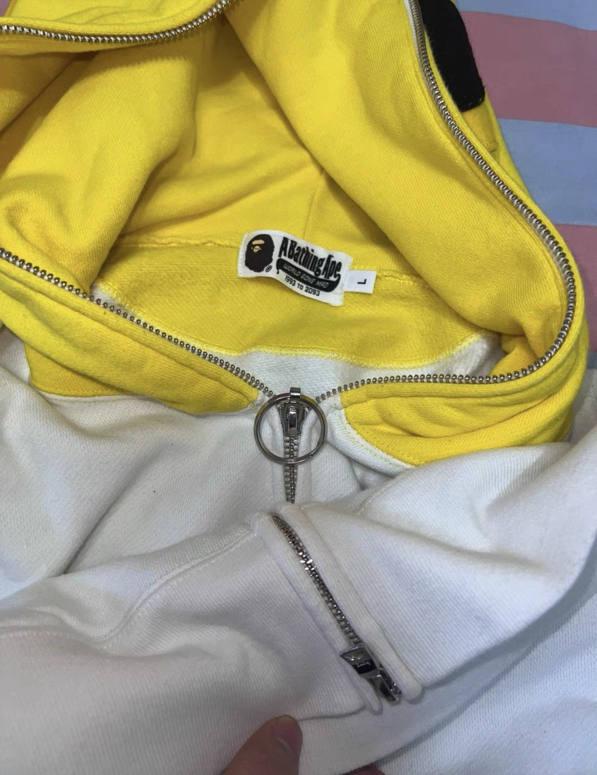 Bape BAPE OG Nigo era hooded jacket Size US L / EU 52-54 / 3 - 4 Thumbnail
