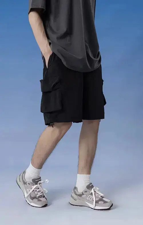 Japanese Brand 20SS Indigo Union Japan Black Waterproof Aloha Short Size US 31 - 3 Thumbnail