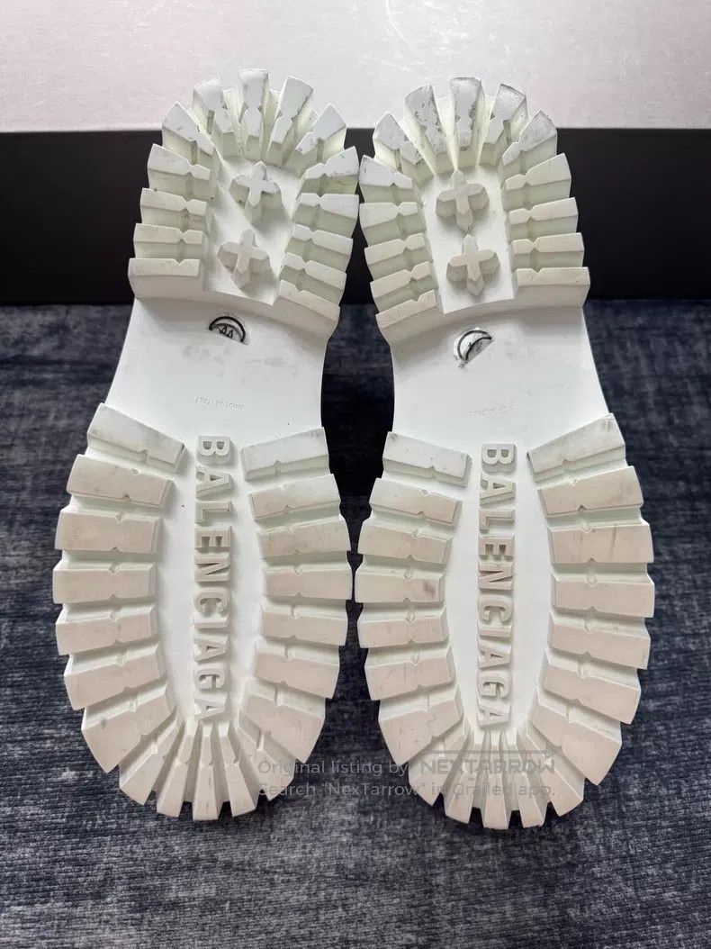 Balenciaga Balenciaga White Thick Sole Martin Boots Size US 11 / EU 44 - 6 Thumbnail