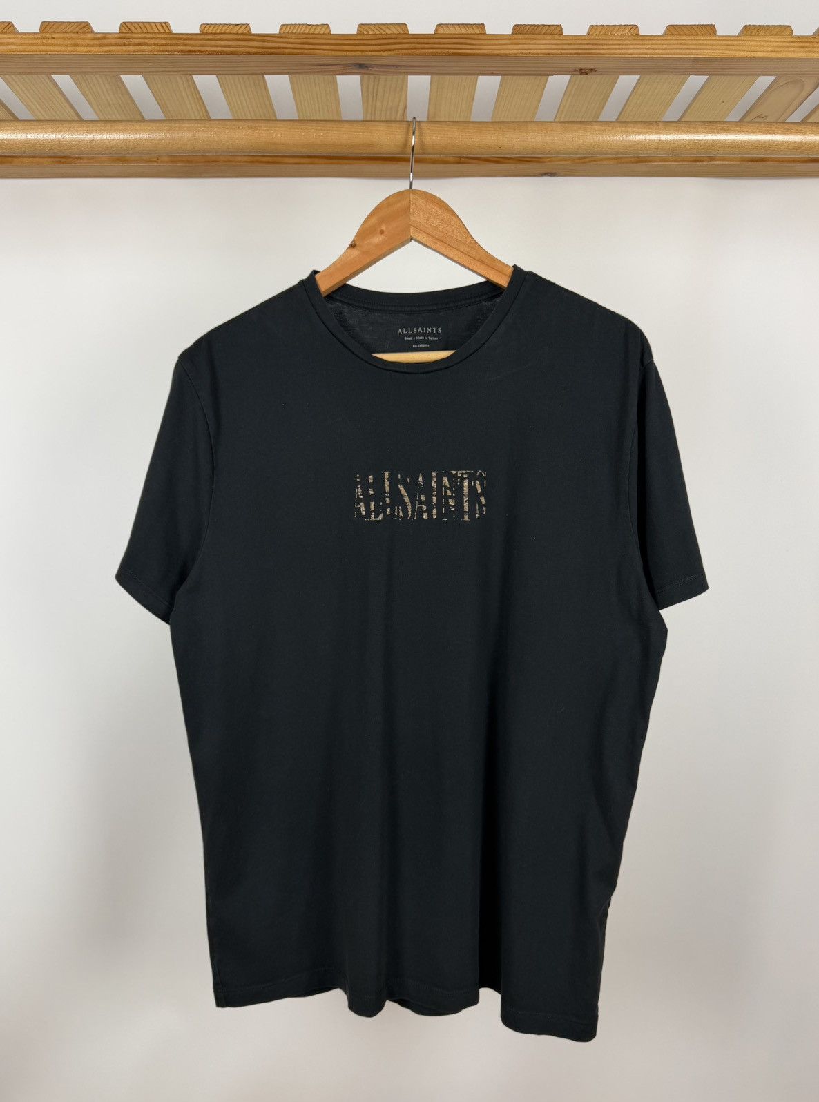 Allsaints Allsaints Vintage T-Shirt Big Logo Y2K Streetwear Size US S / EU 44-46 / 1 - 1 Thumbnail